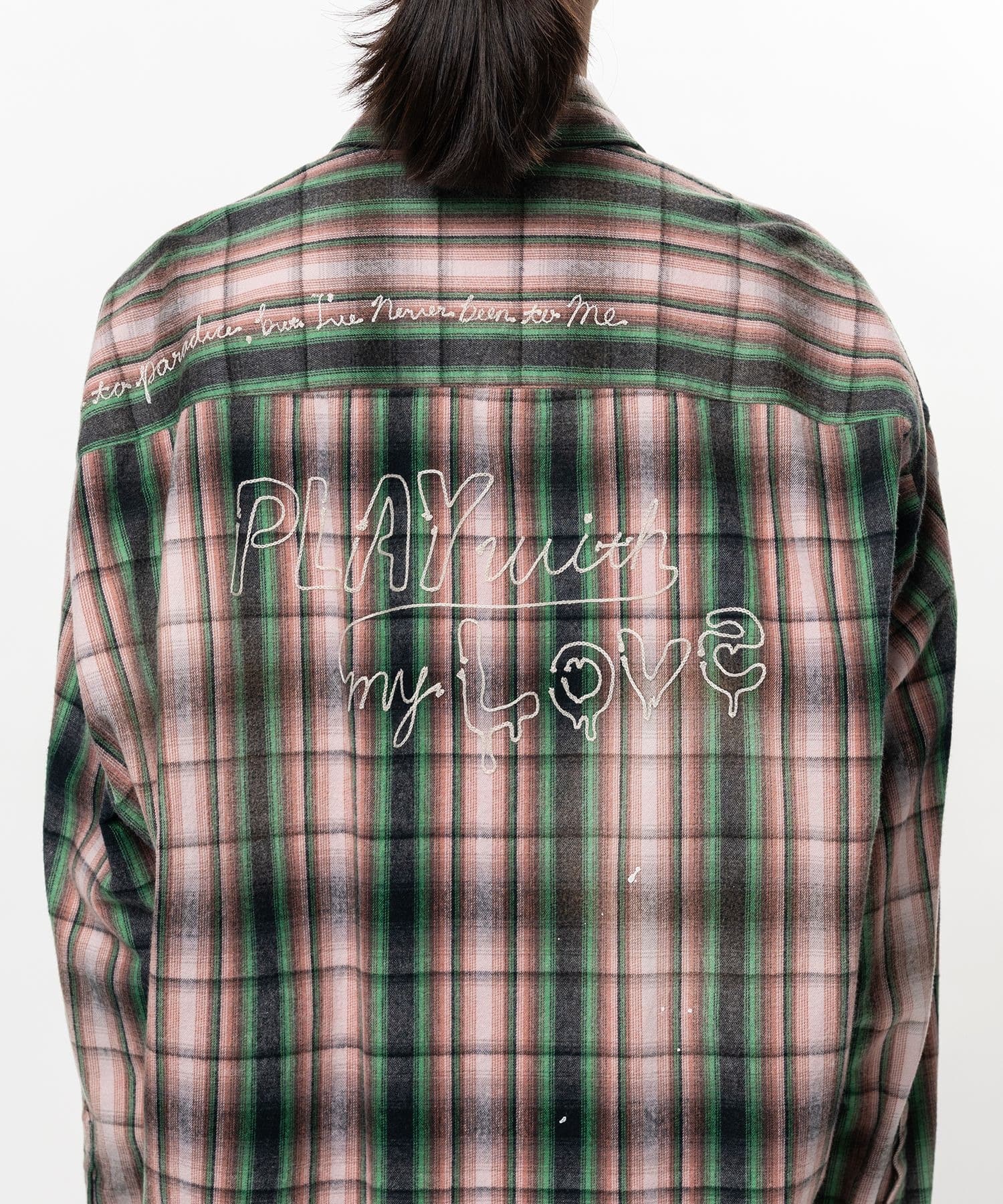 VINTAGE LIKE CHECK L/S SHIRTS Maison MIHARA YASUHIRO