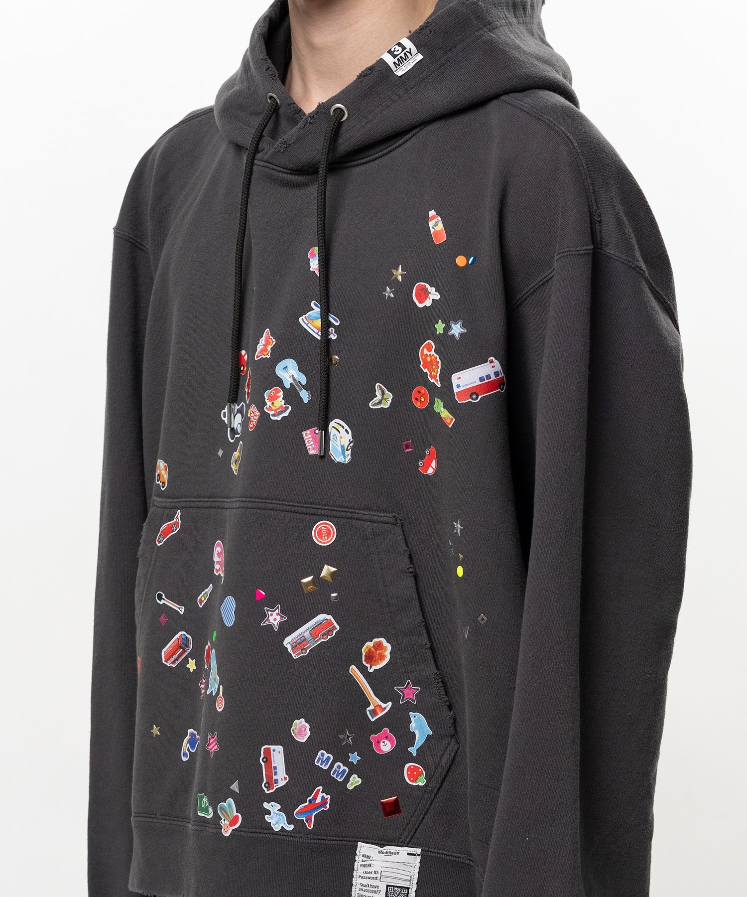 KIDS STICKER HOODIE Maison MIHARA YASUHIRO