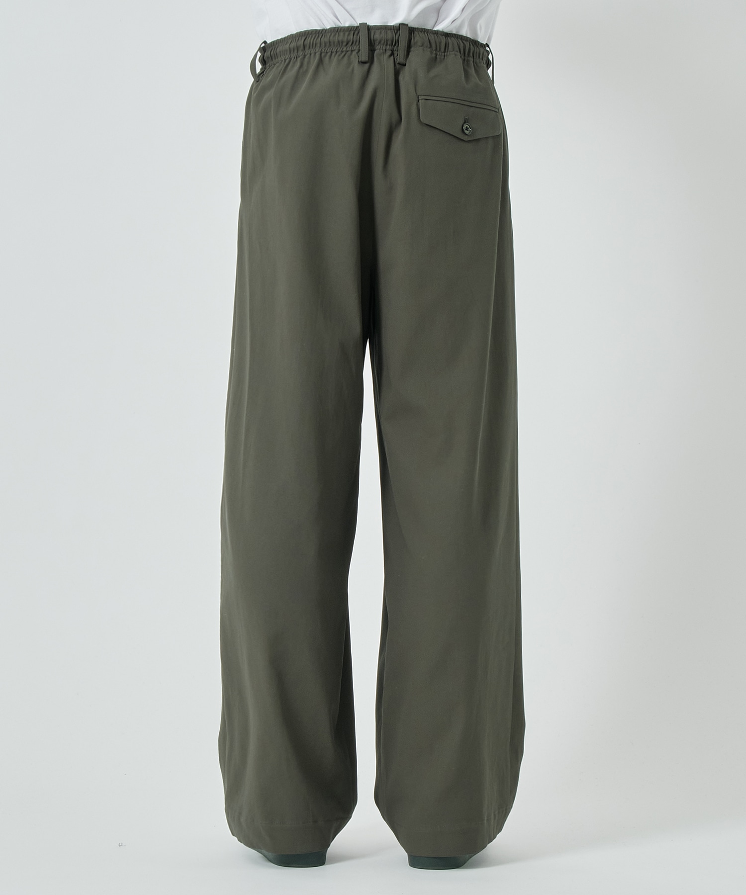 TRIPLE PLEATED EASY TROUSERS MARKAWARE/marka