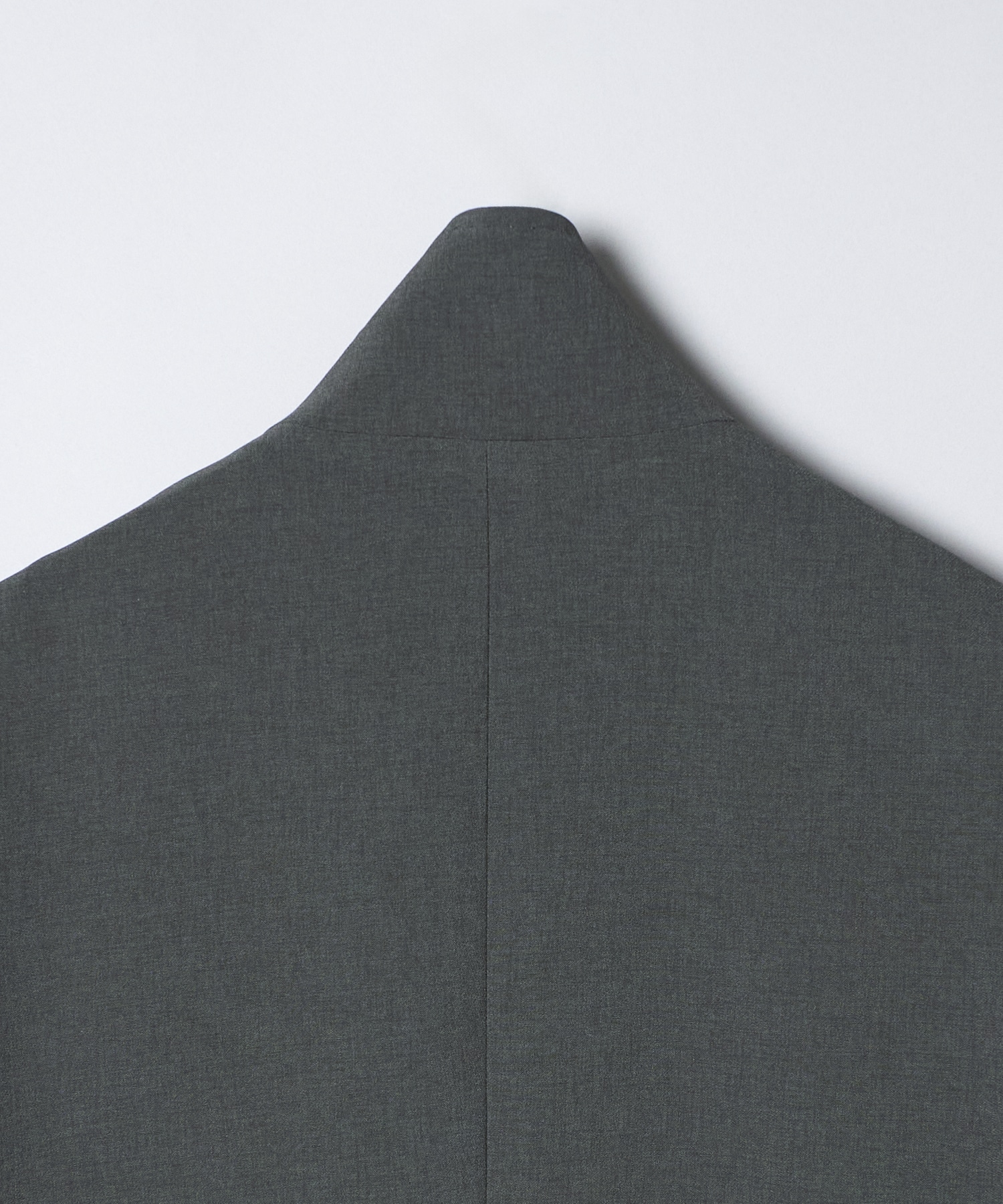 DOUBLE CLOTH SHAWL COLLAR LONG JACKET RAINMAKER