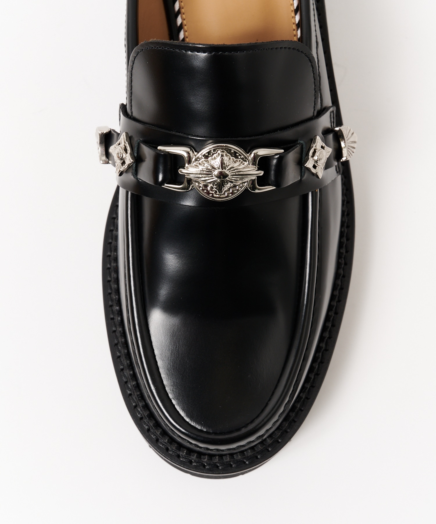 BLACK POLID SHOES TOGA VIRILIS
