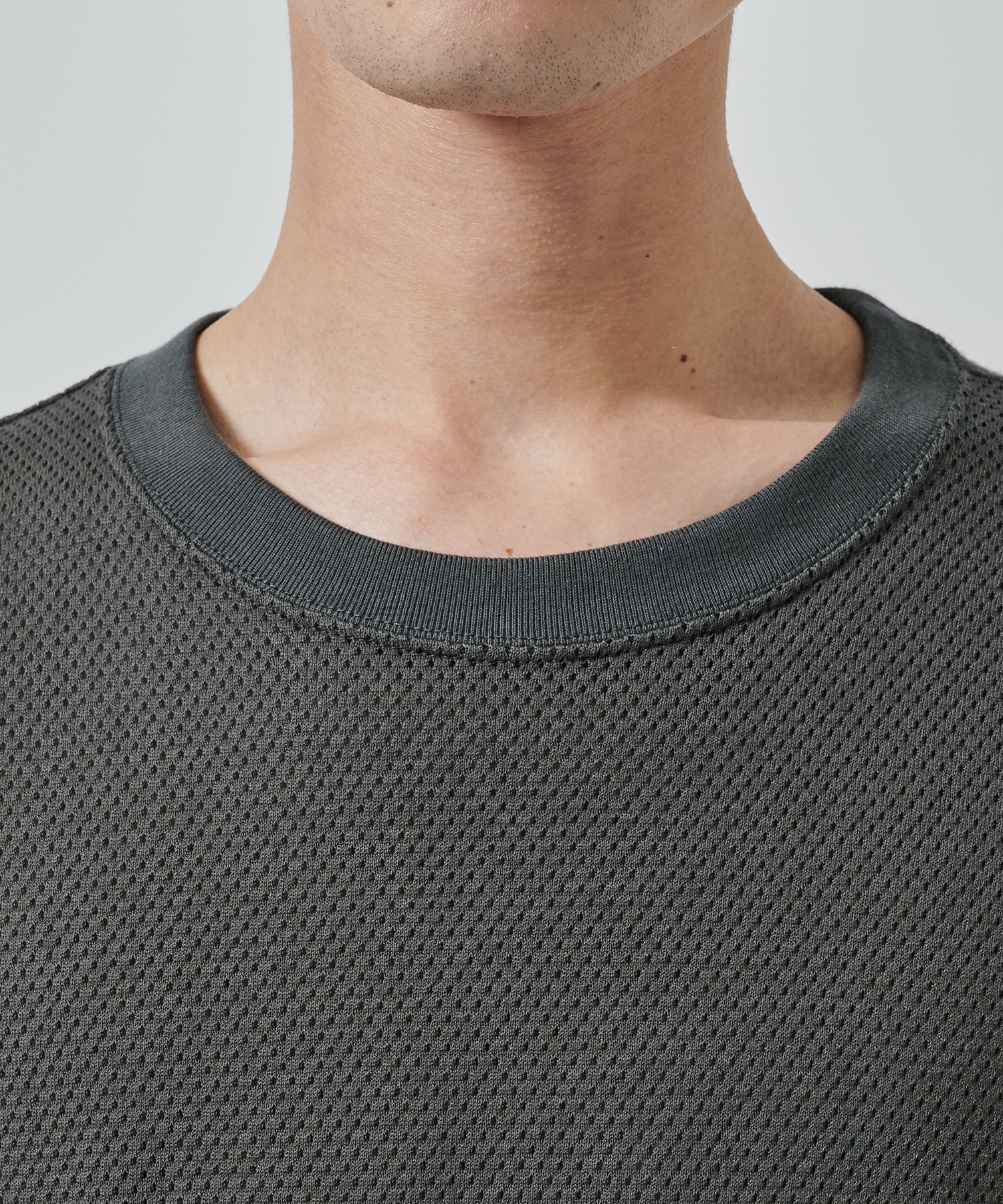 〈別注〉オーガニックコットンメッシュTシャツ MARKAWARE/marka
