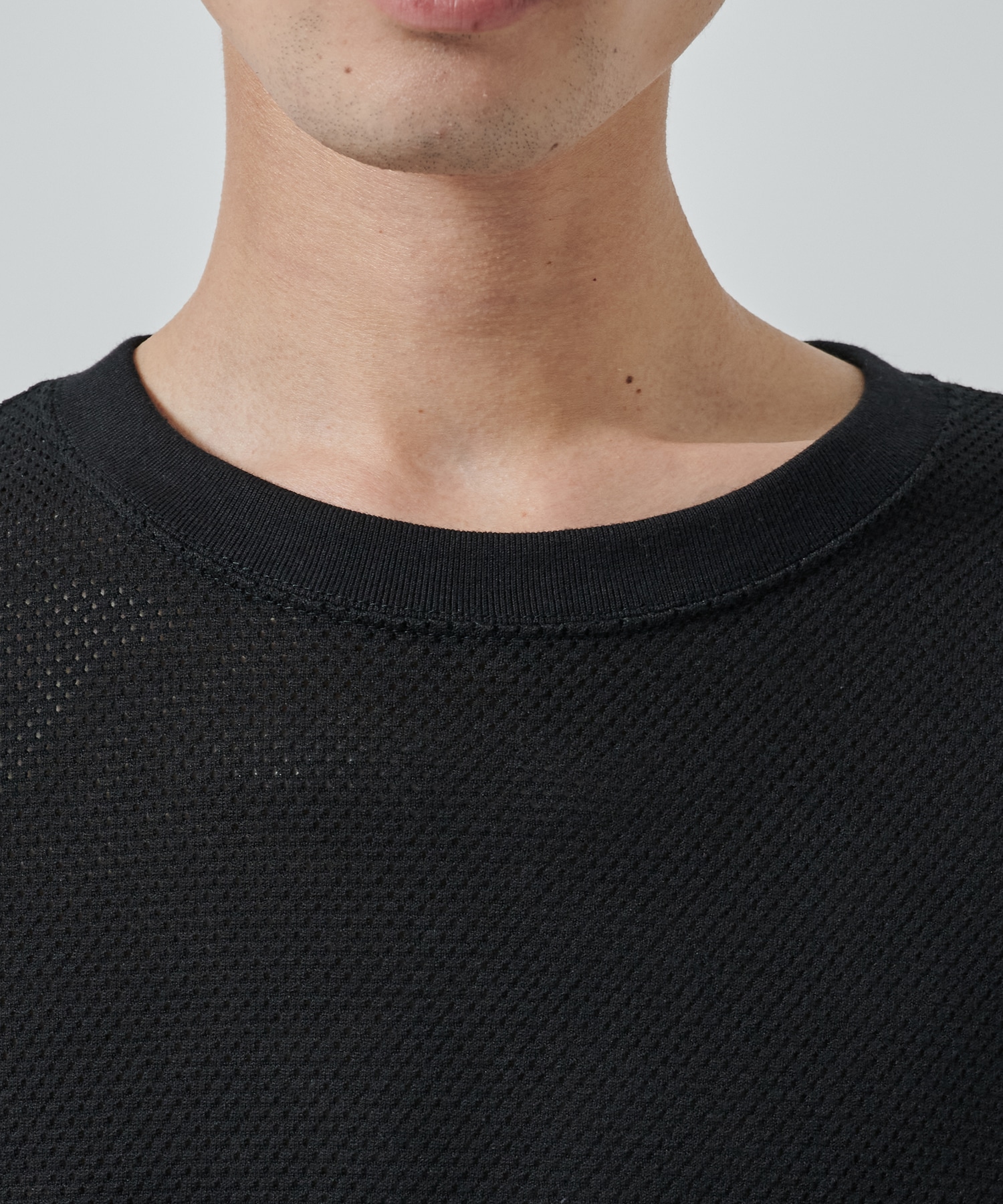〈別注〉オーガニックコットンメッシュTシャツ MARKAWARE/marka