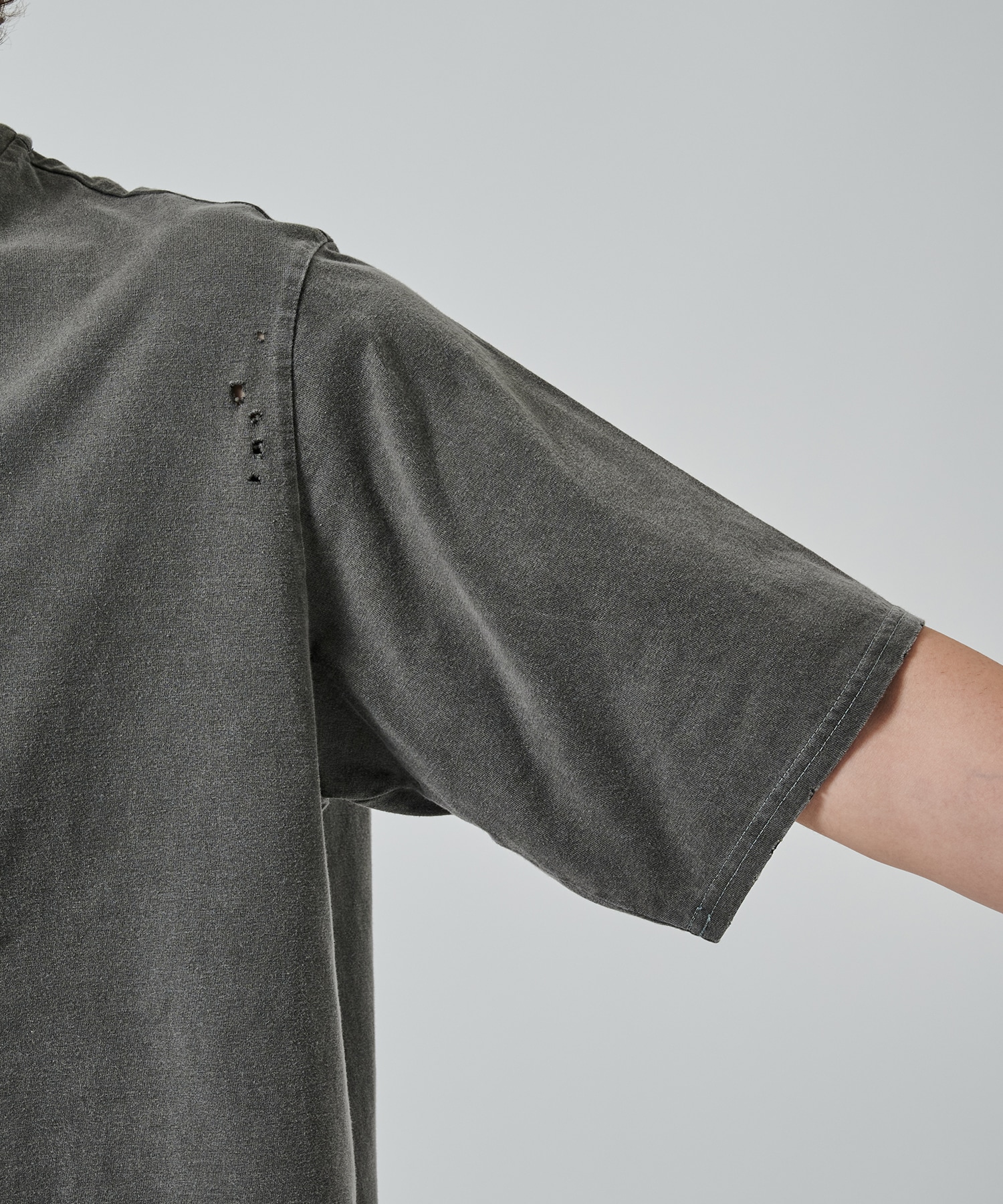 オーガニックコットン2/40 / ダメージTEE MARKAWARE/marka