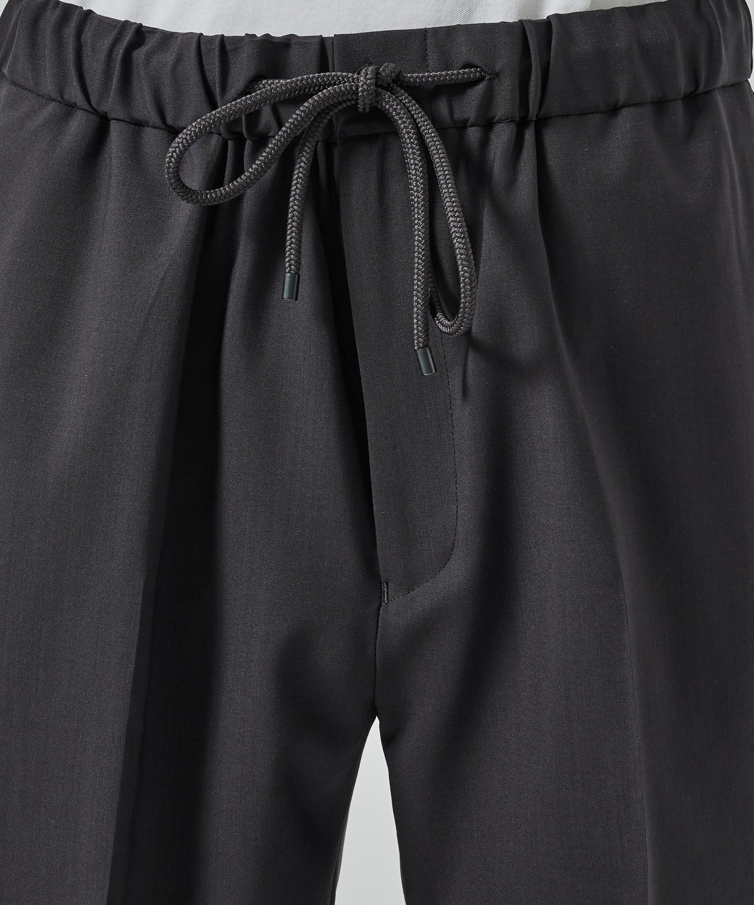 オーガニックウール 2/80 トロピカル / フラットテーパードイージーショーツ MARKAWARE/marka