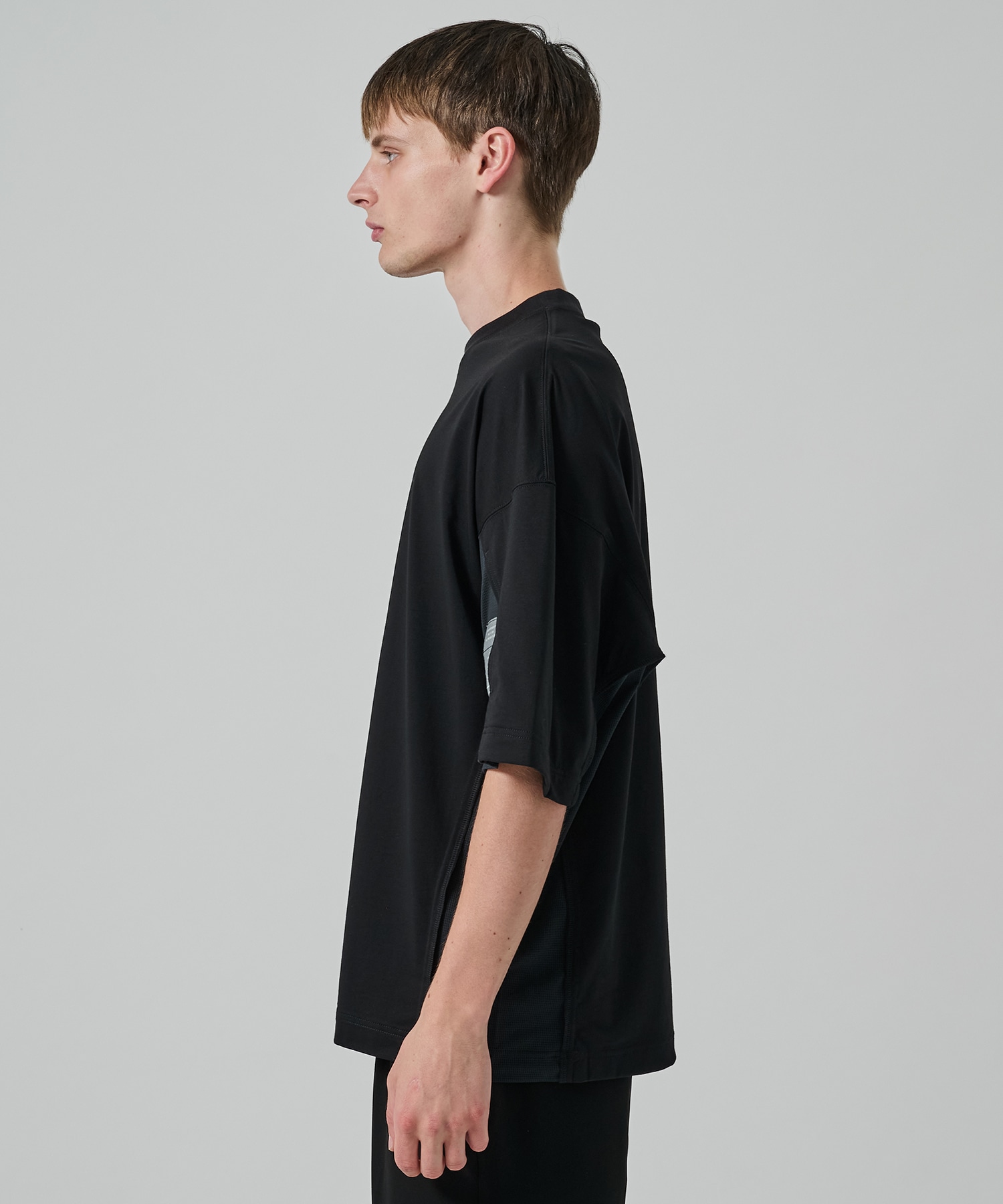 〈別注〉メッシュ切り替えミルスペックTEE N.HOOLYWOOD