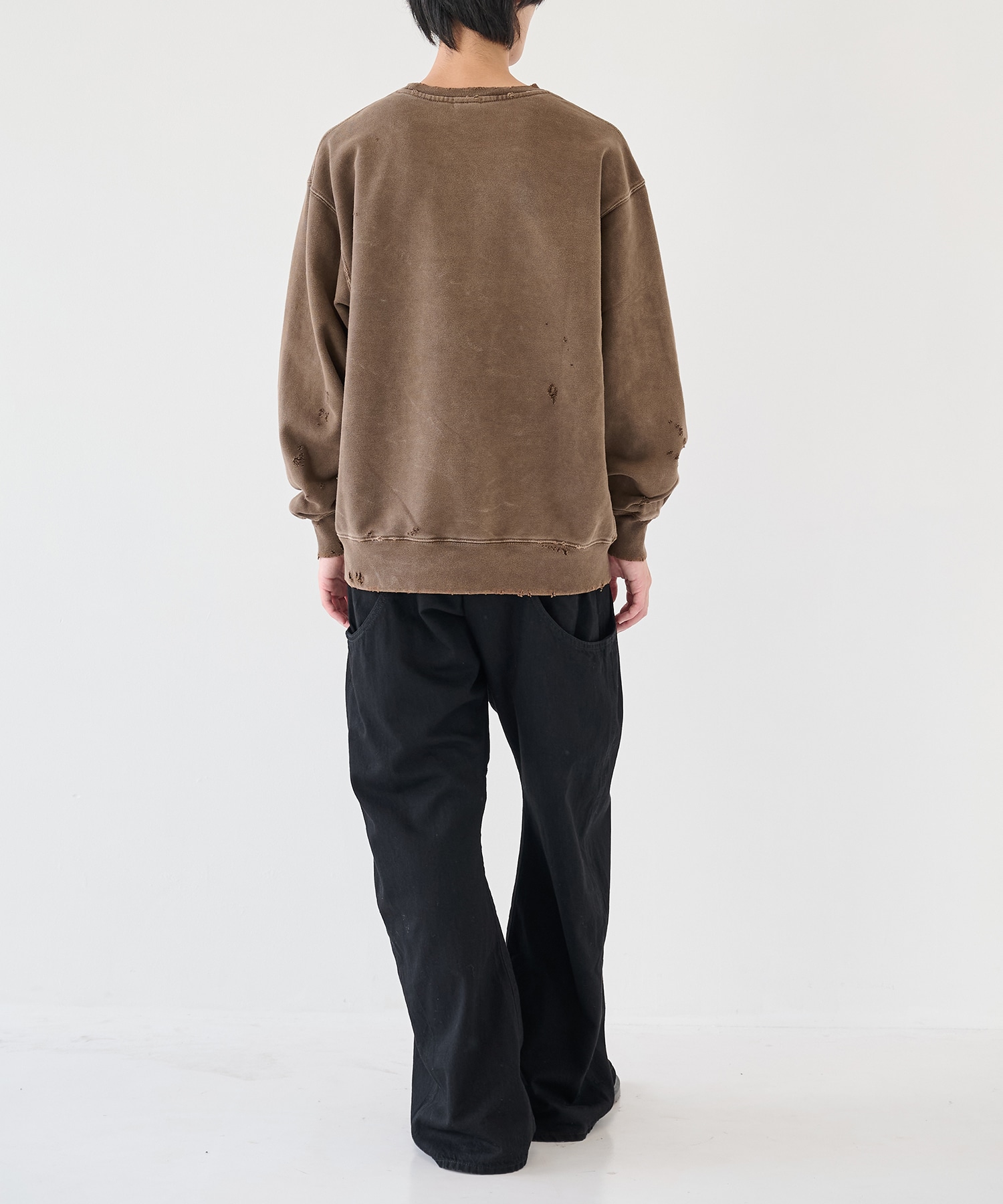 DAMAGE PIGMENT SWEAT CREW JieDa