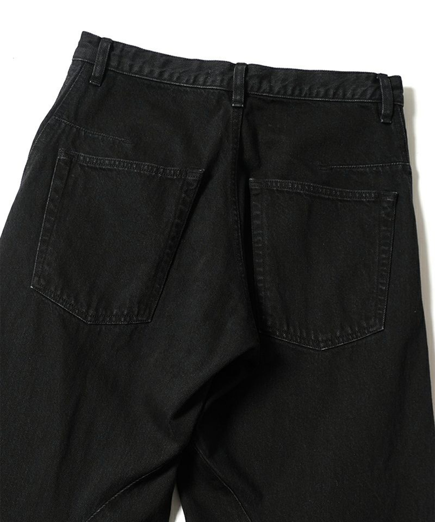 3D TWISTED WIDE LEG JEANS NVRFRGT