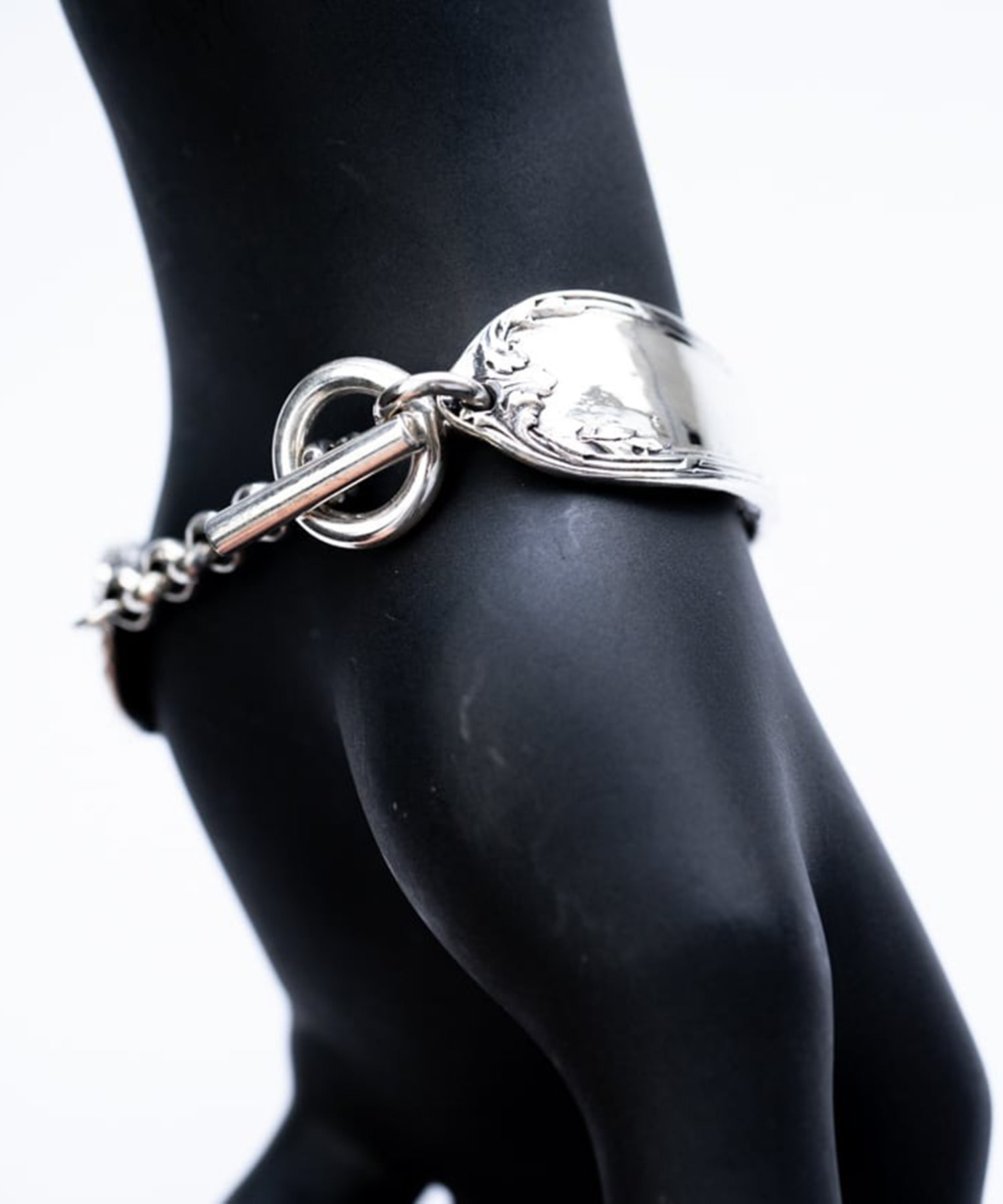 BN-088 Double cutlery bracelet WAKAN SILVER SMITH