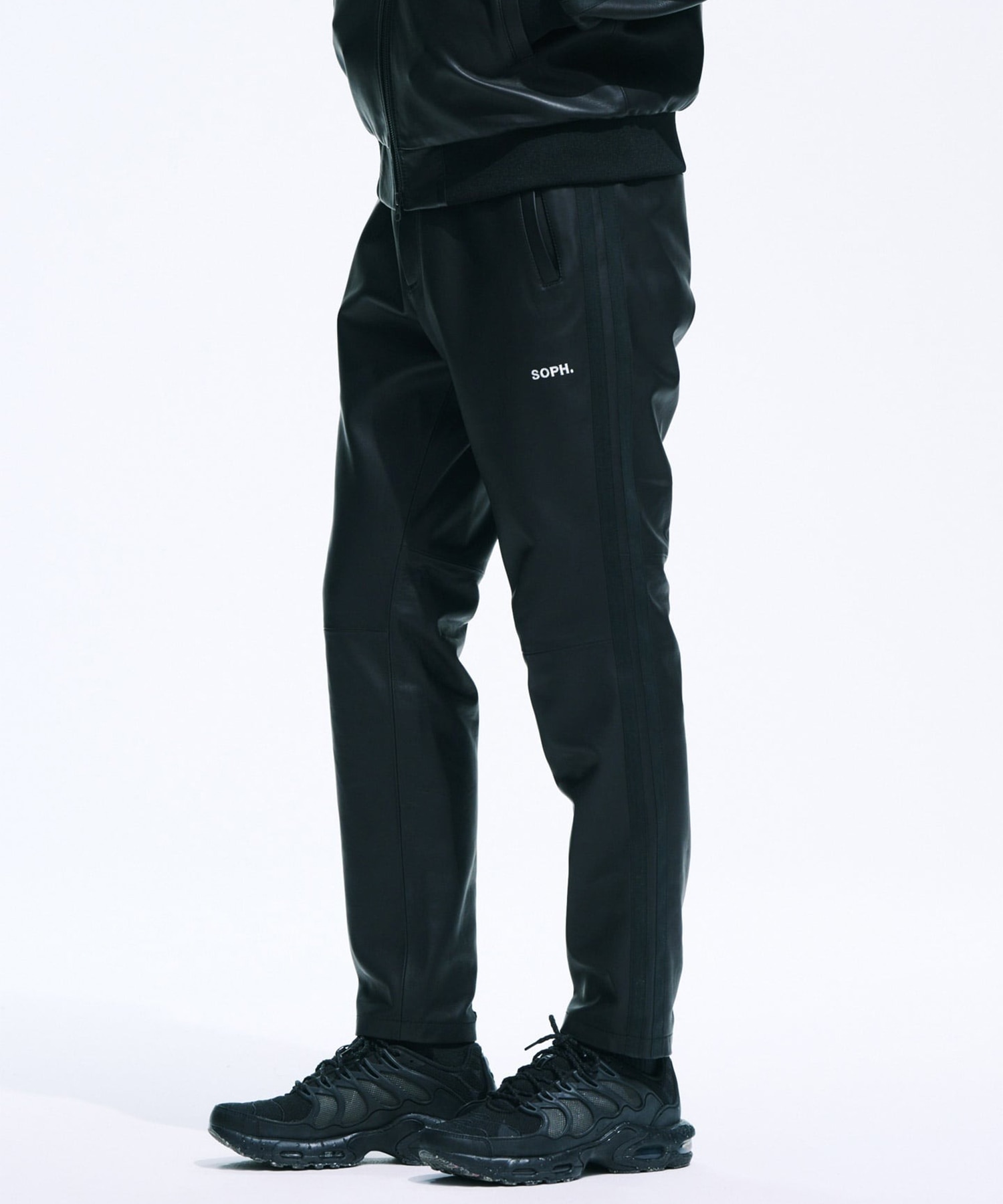 LEATHER TRACK PANTS F.C.Real Bristol