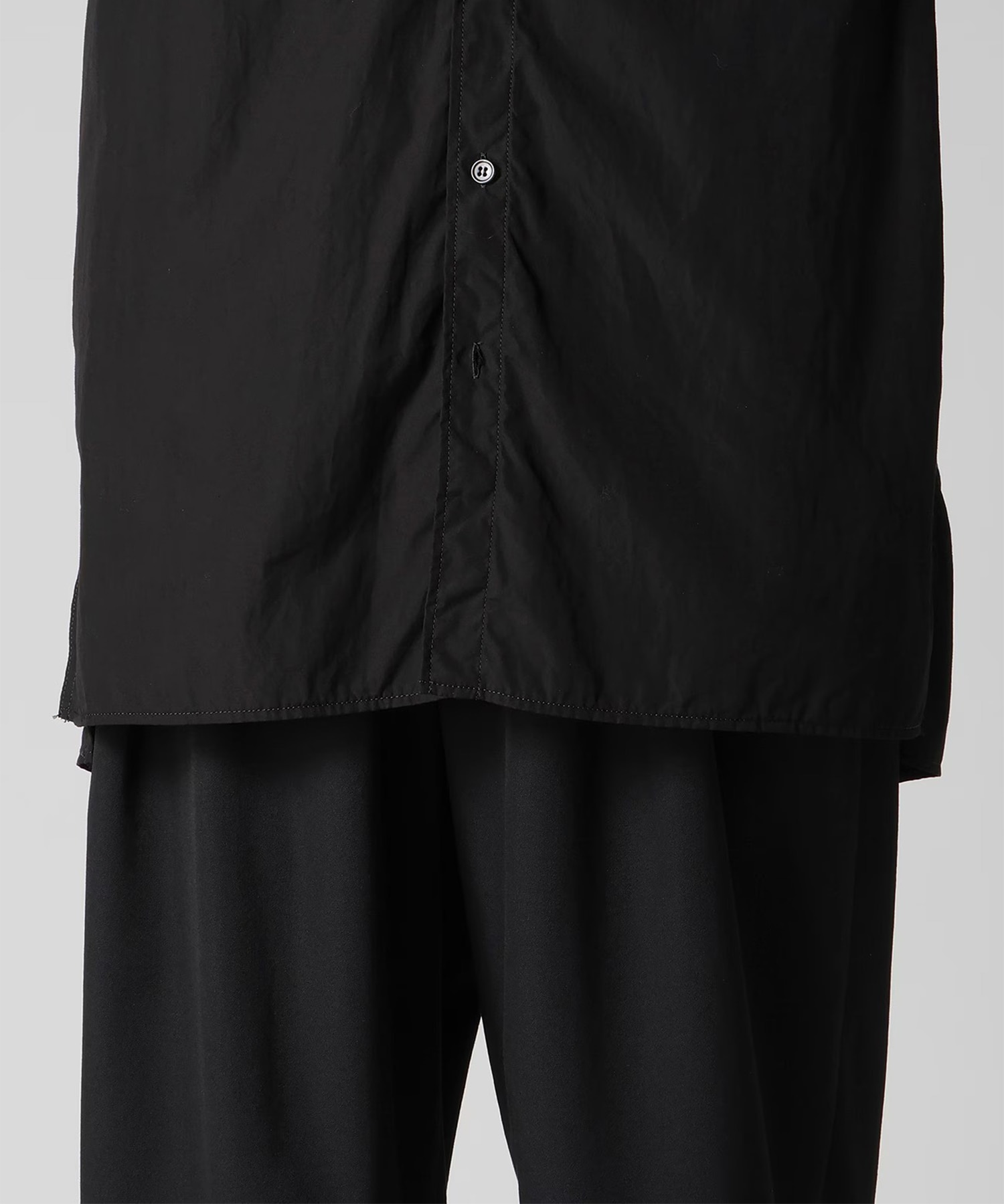 3枚袴定番BIGシャツ Yohji Yamamoto
