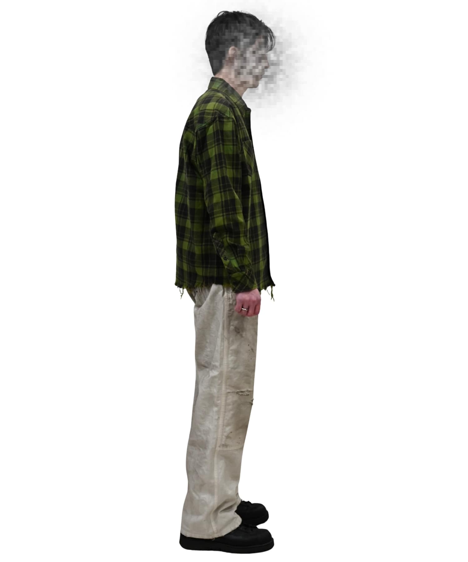 Damaged Work Pants MIYAGIHIDETAKA