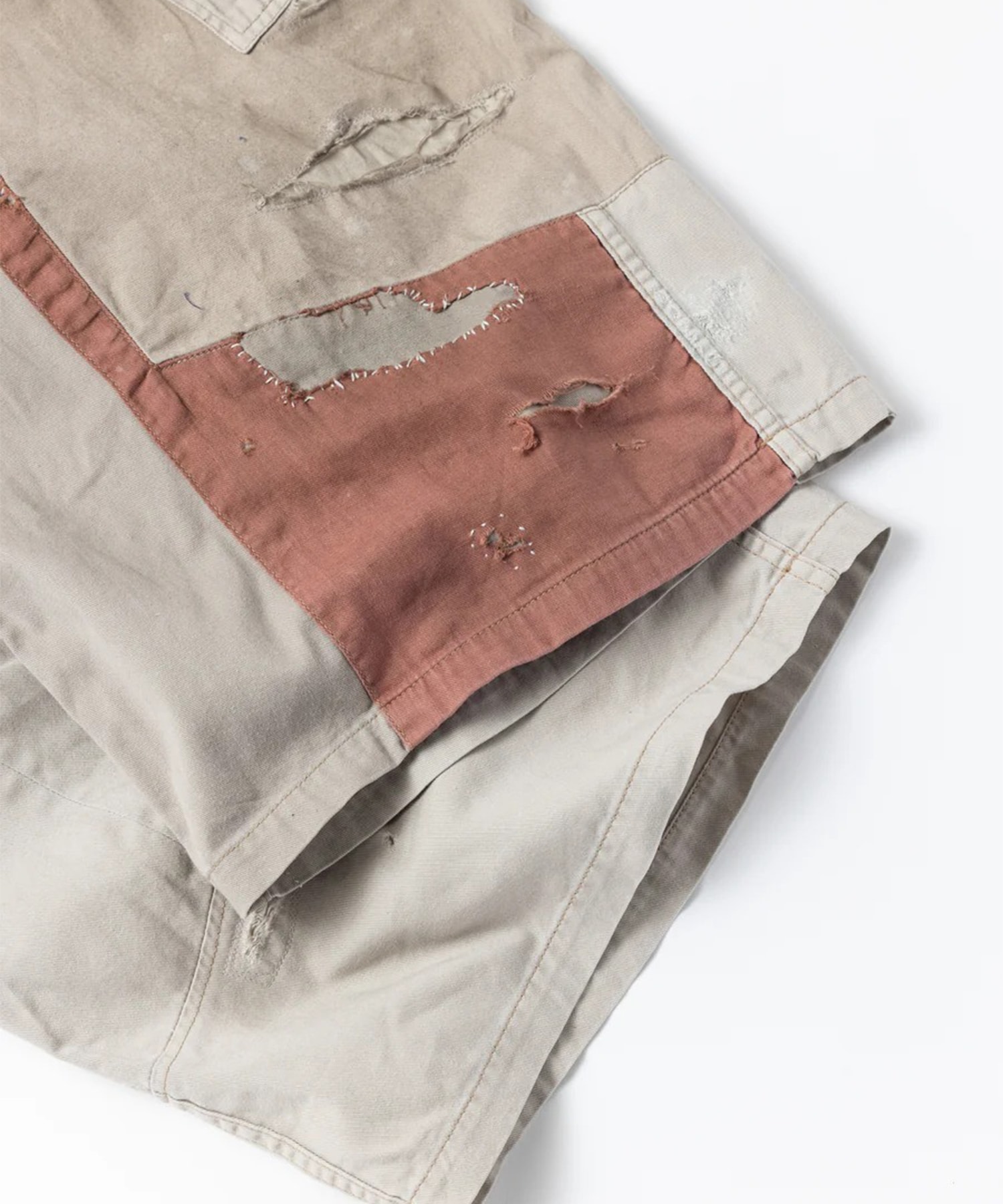 REMAKED MIX PANEL WIDE EASY PANTS ANACHRONORM