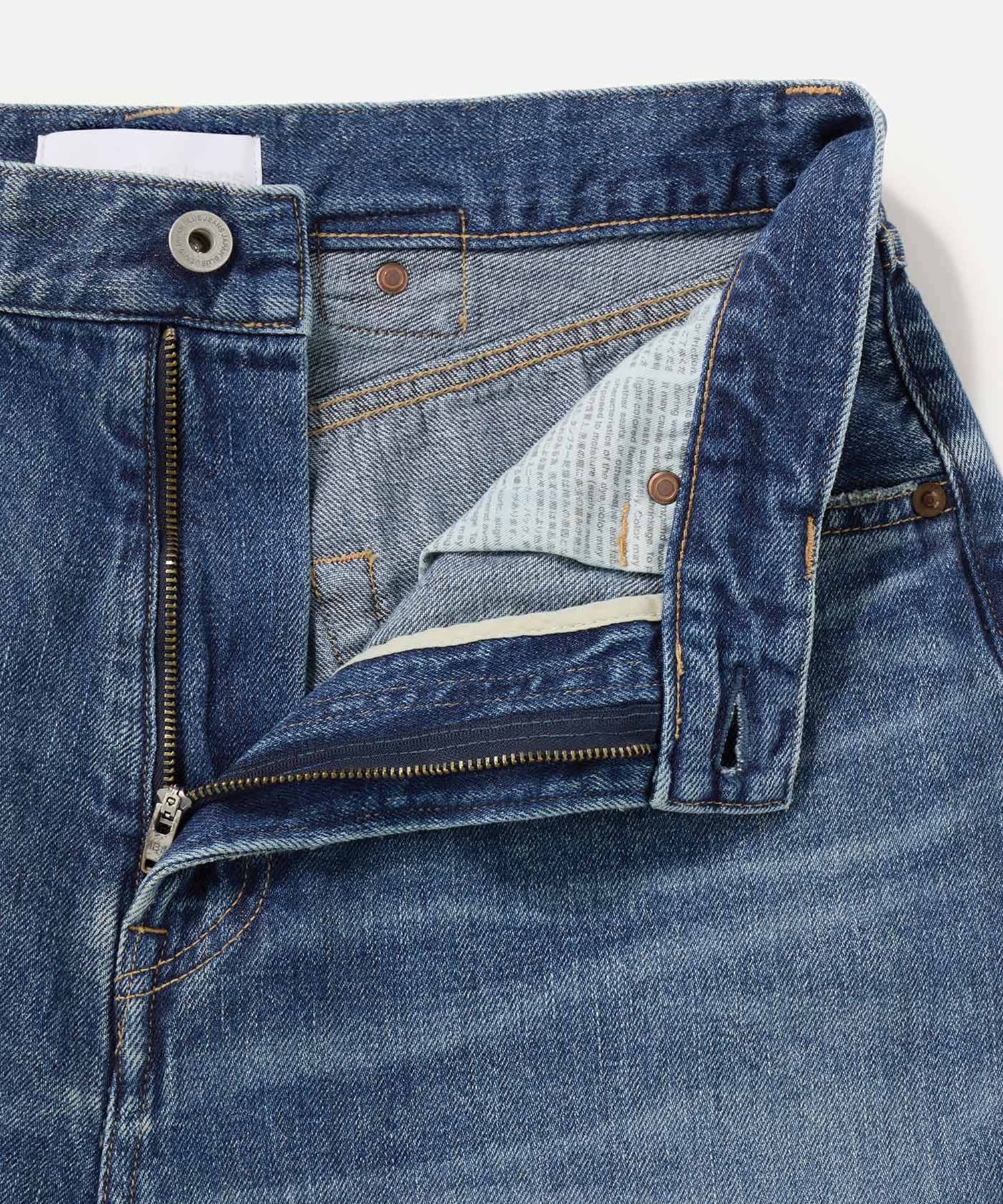 ReDESIGN skew Straight Jeans 12oz Japan Blue Jeans