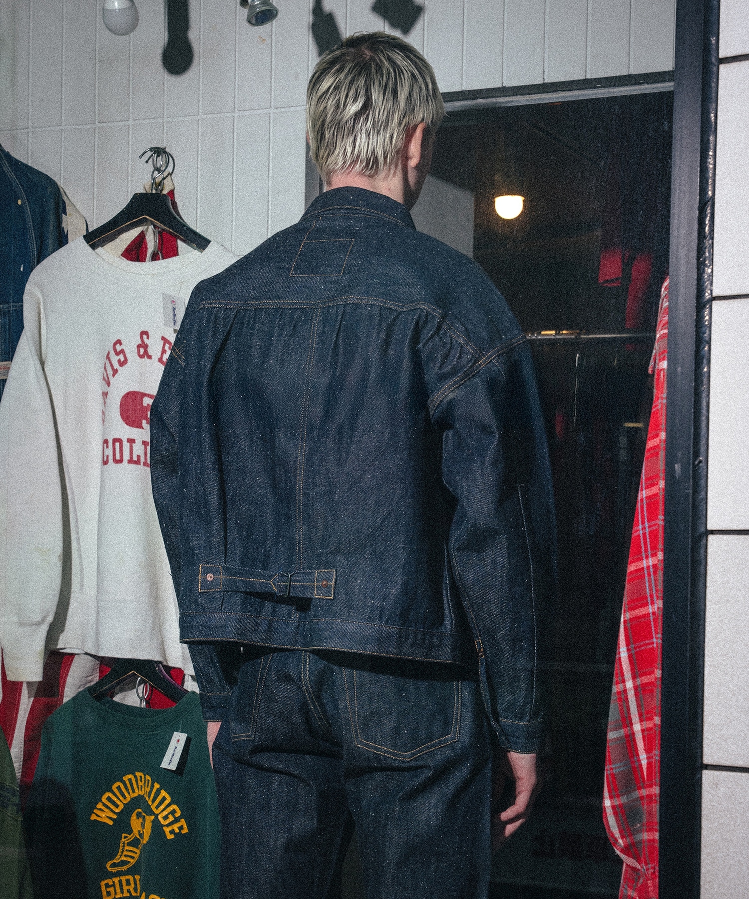 SM-MK8-0000-C45/BBJ_DENIM JACKET/REGID/BLUE SAINT M××××××