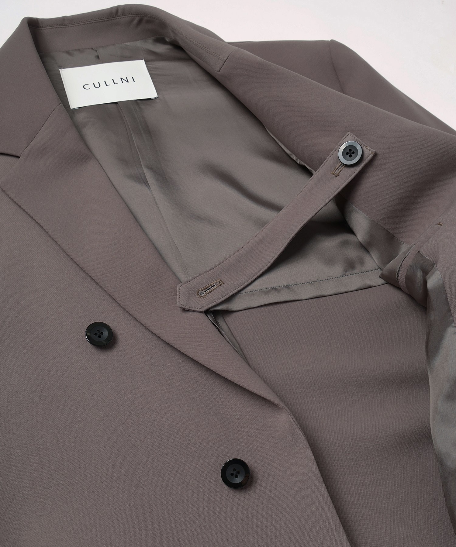 Dry Double Cloth Slant Belt Tailored Jacket CULLNI