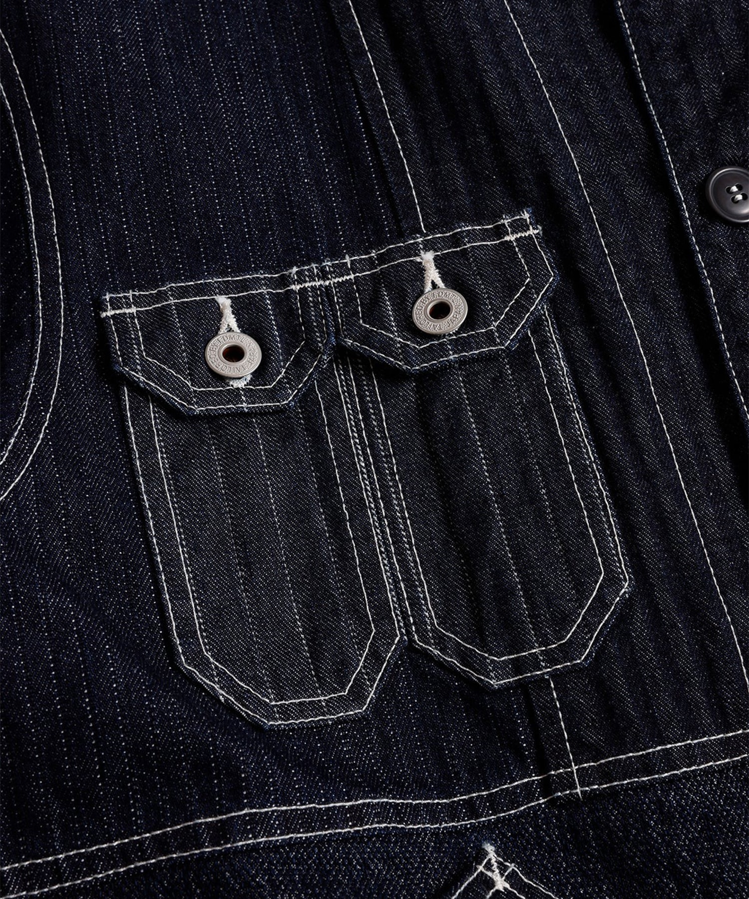 PACHWORK COVERALL JACKET RINSE FDMTL