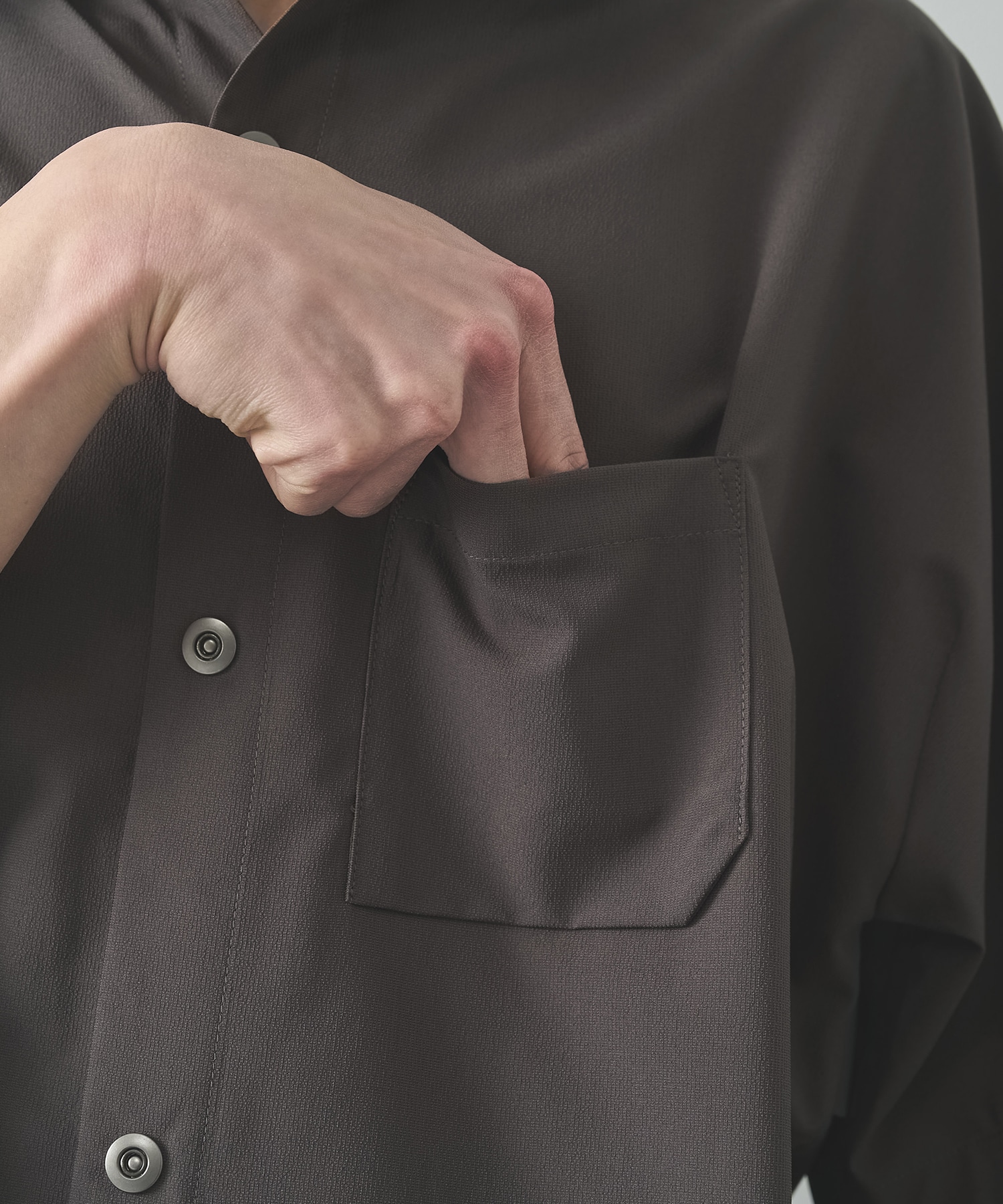 THE MULTIPLE POCKETS S/S SHIRTS POLIQUANT