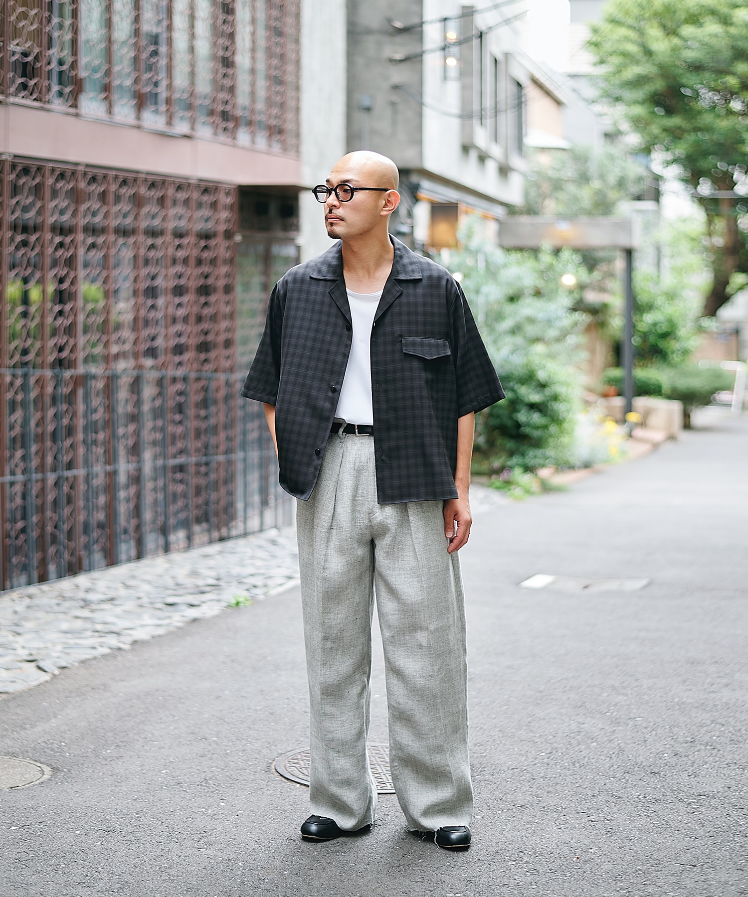 Extra Wool Open Shirts STUDIOUS