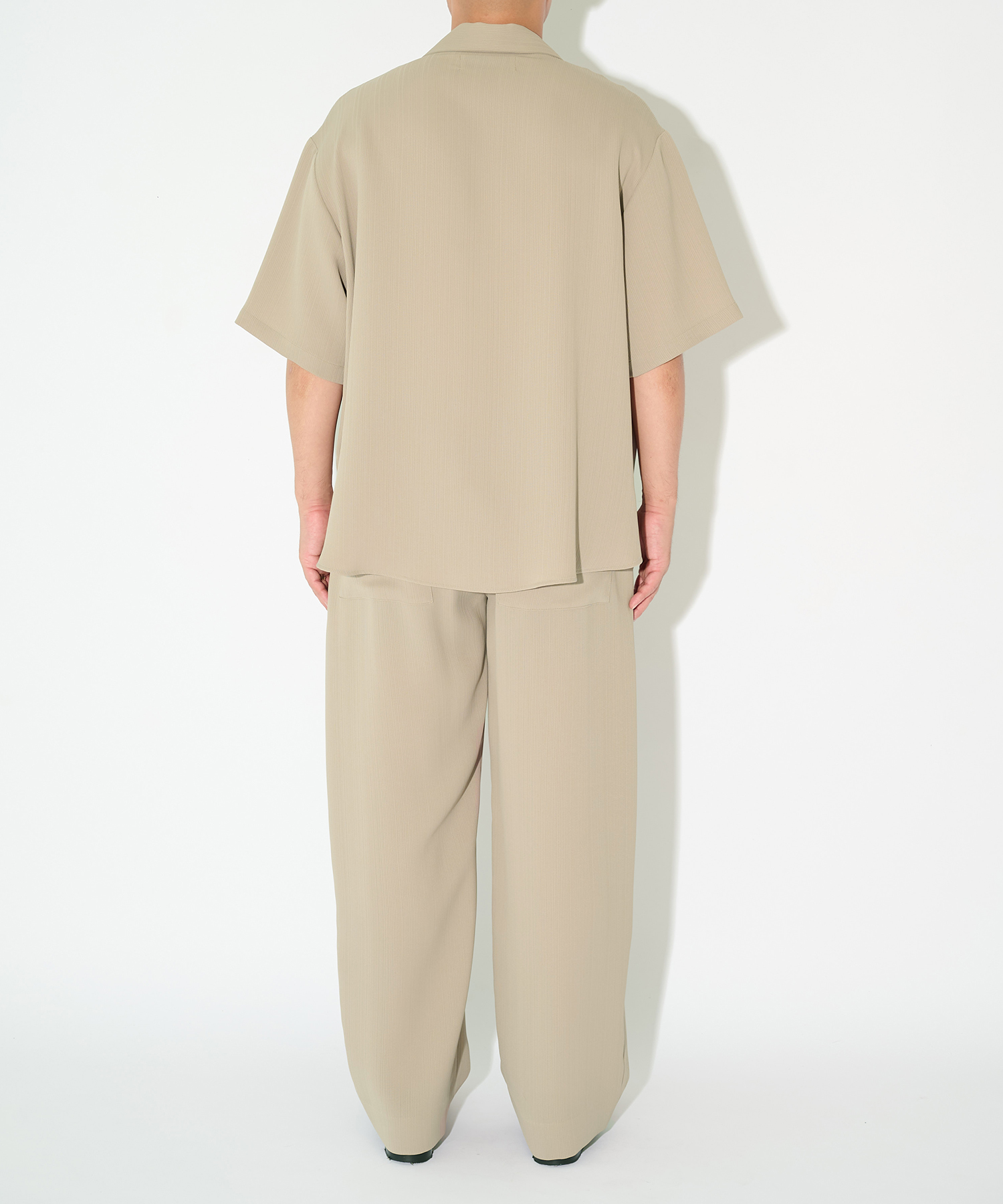 別注 Cord pique Drawstring Relaxed Pants CULLNI