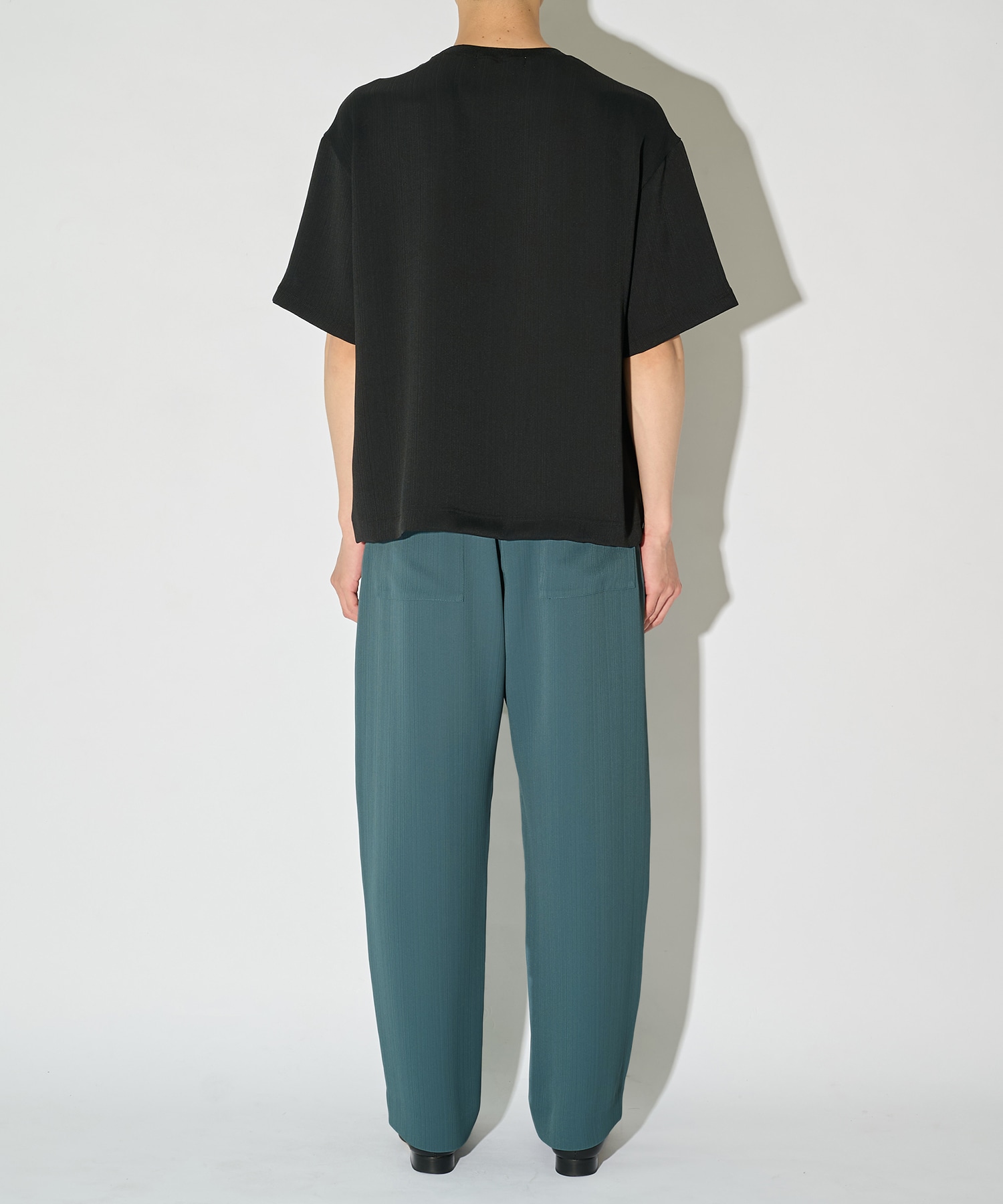 別注 Cord pique Drawstring Relaxed Pants CULLNI