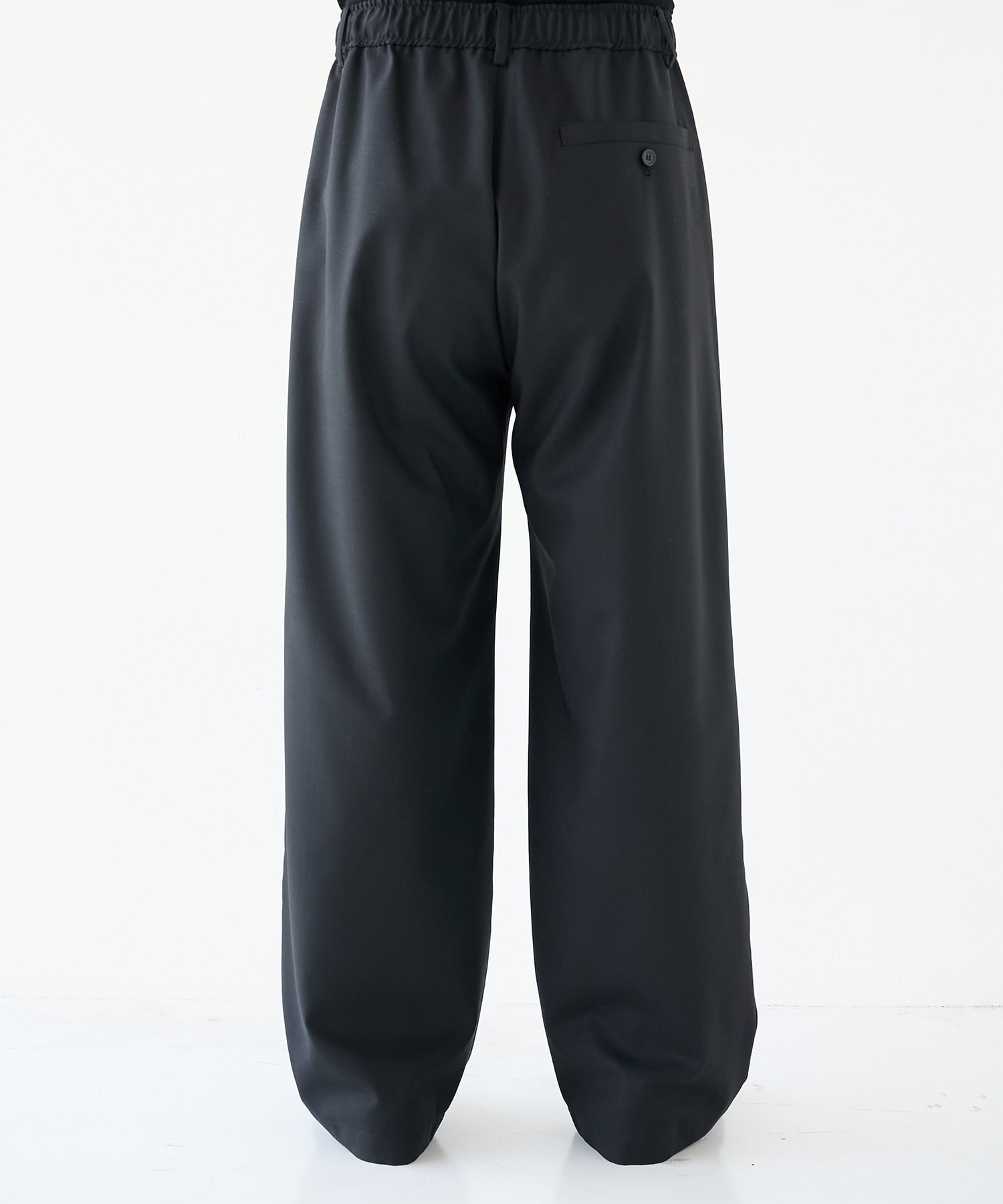 Non-Mulesed Summer Wool Slacks STUDIOUS