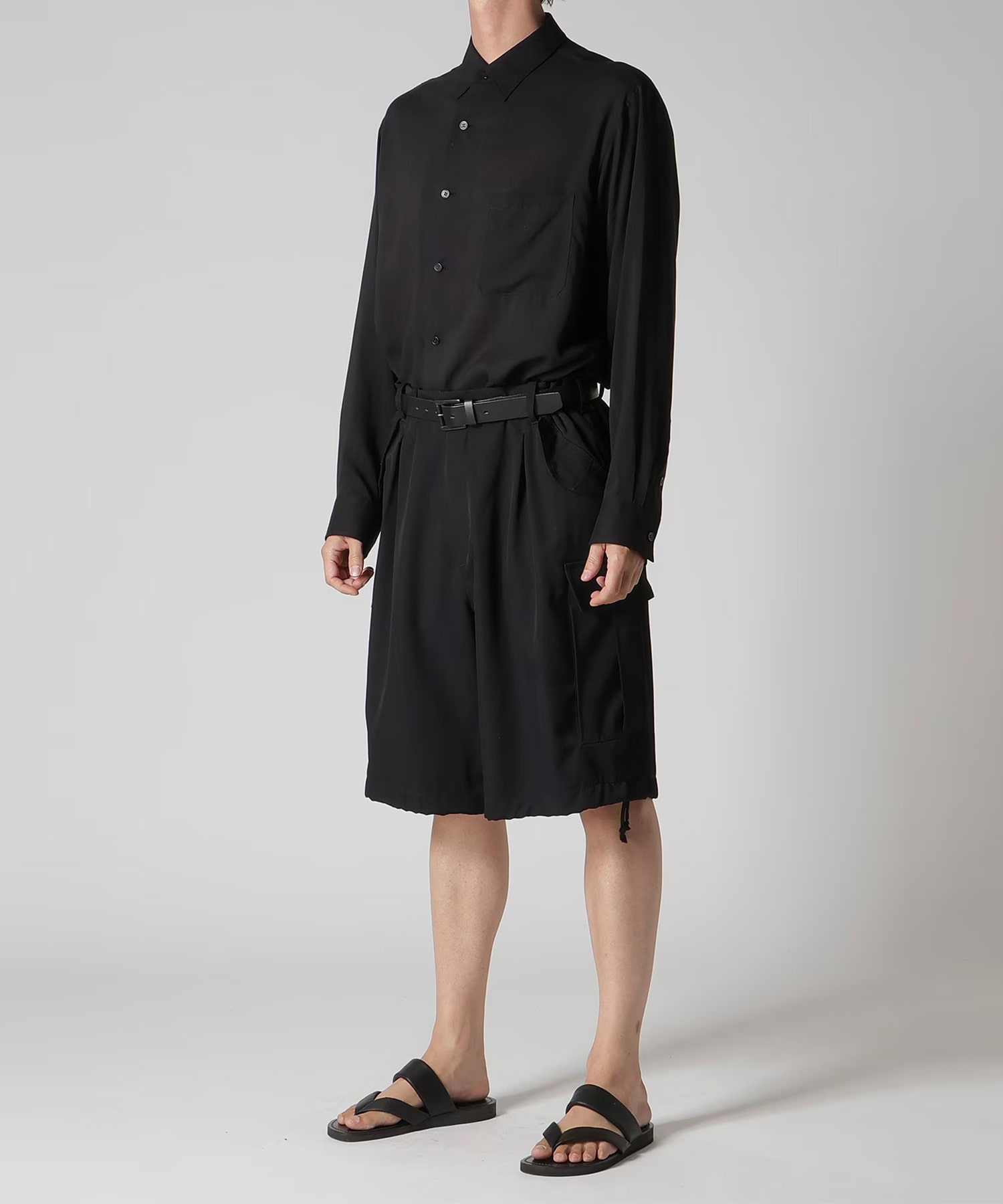 HK-P09-100 CARGO SHORTS Yohji Yamamoto