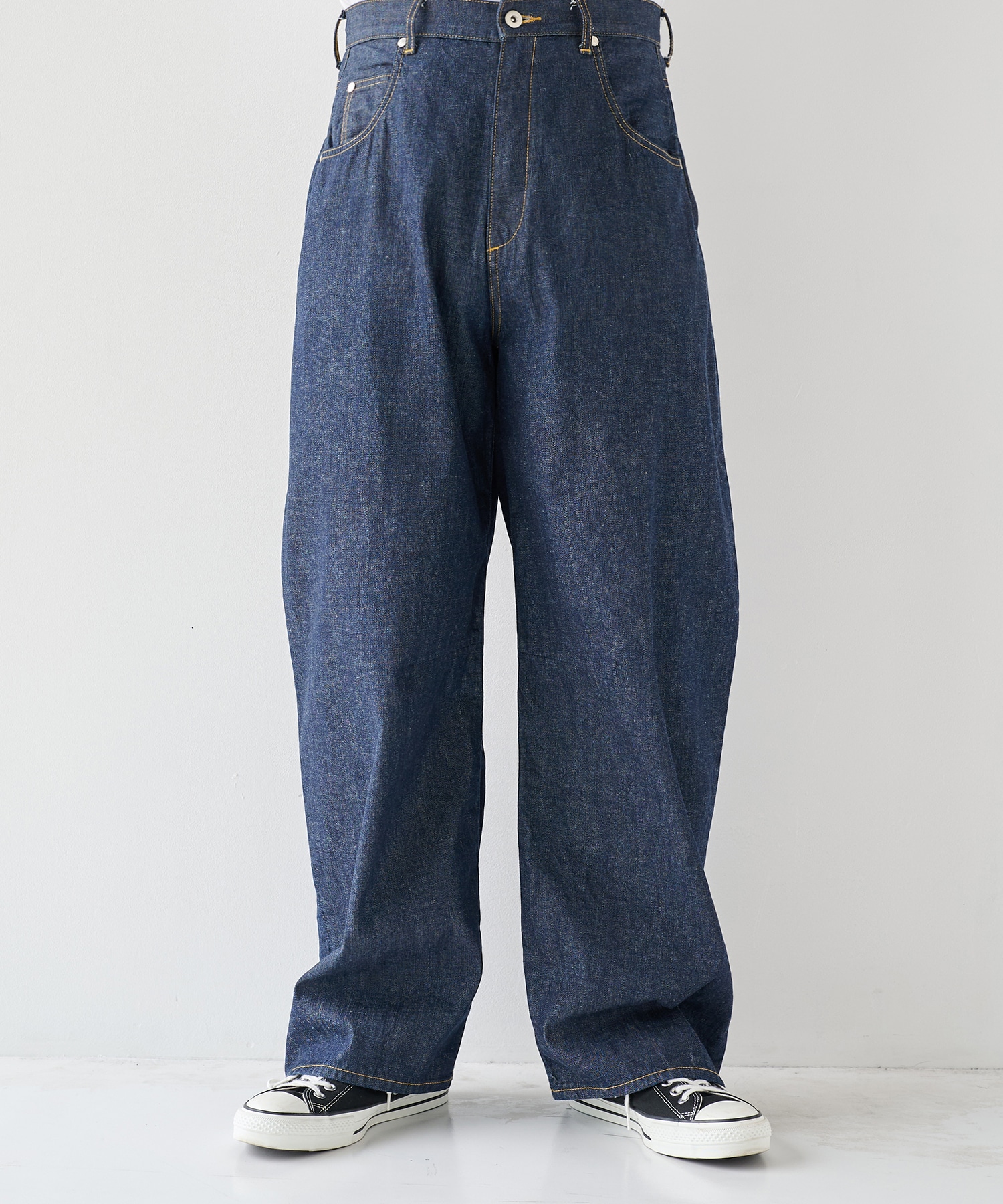 8.5oz Barrel Denim Pants STUDIOUS