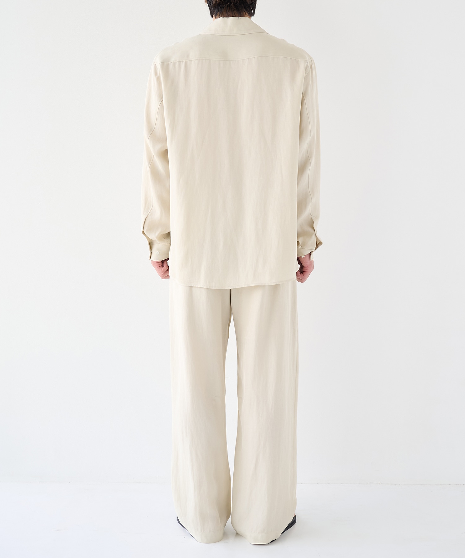 Noseason Linen Open Shirts STUDIOUS