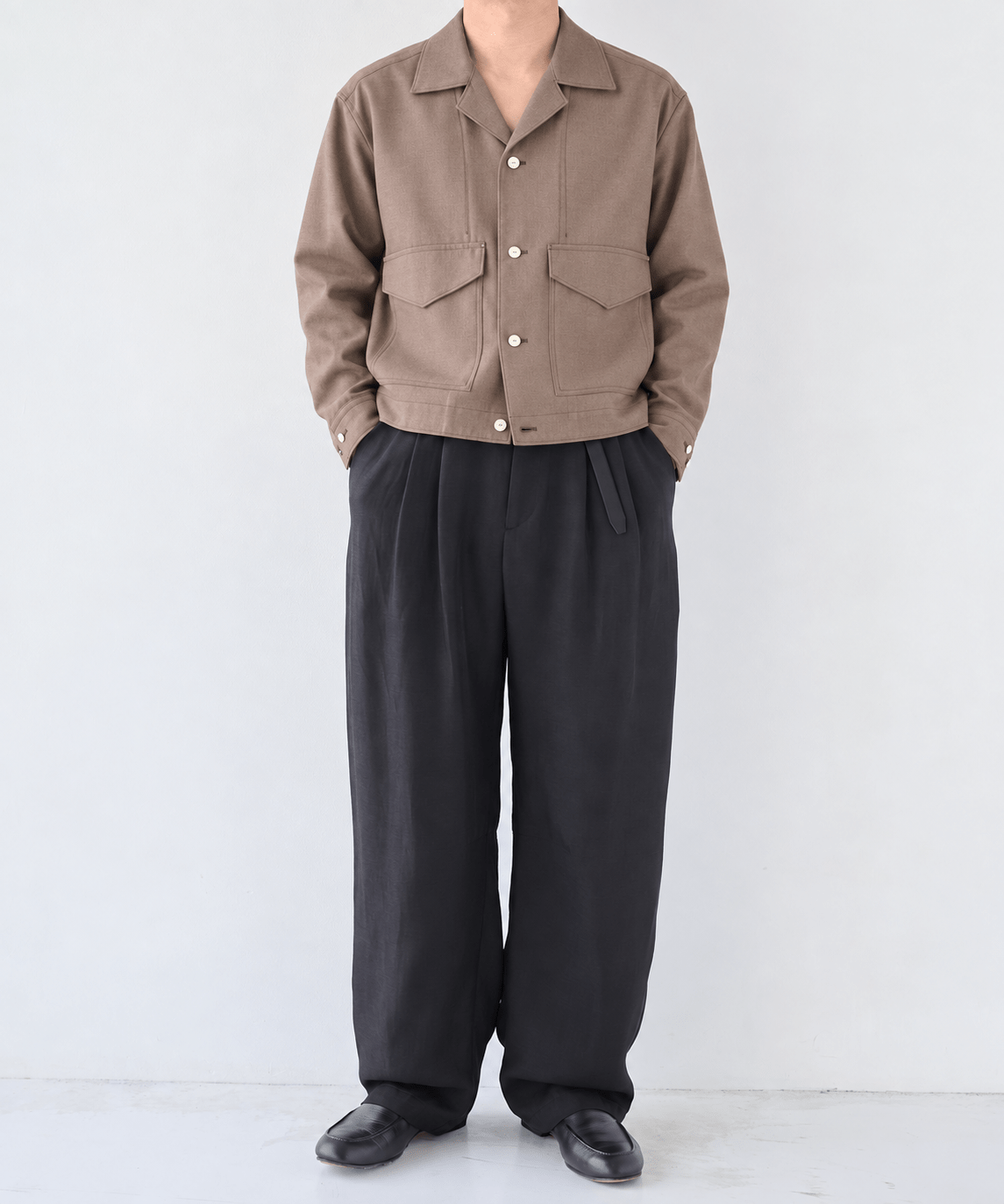 Noseason Linen Wide Pants STUDIOUS
