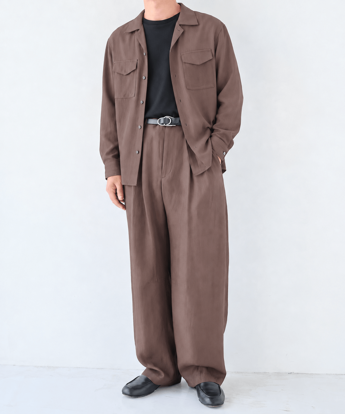 Noseason Linen Wide Pants STUDIOUS