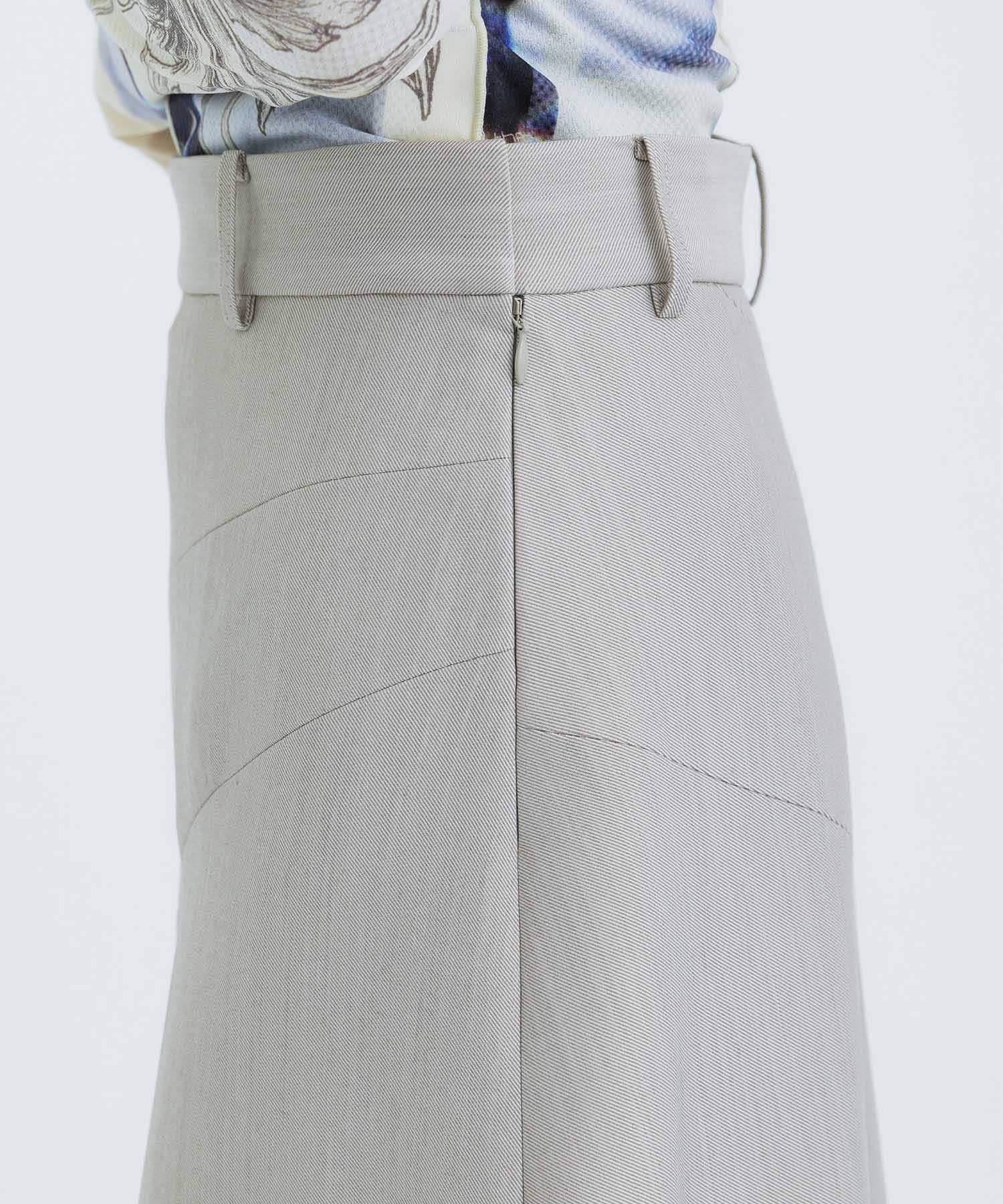Wave Slashed Skirt STUDIOUS