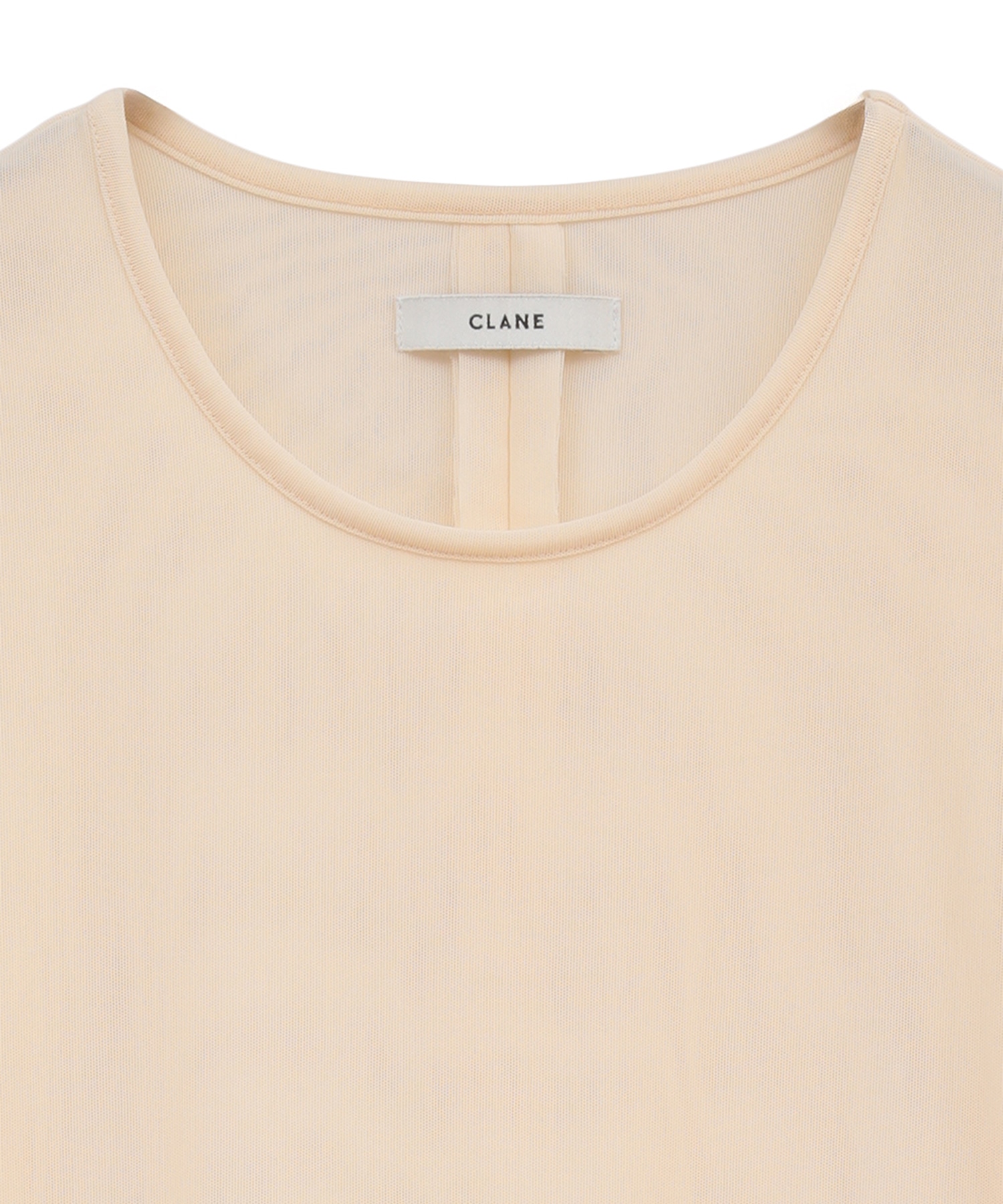 SHEER MESH CREW NECK TOPS CLANE