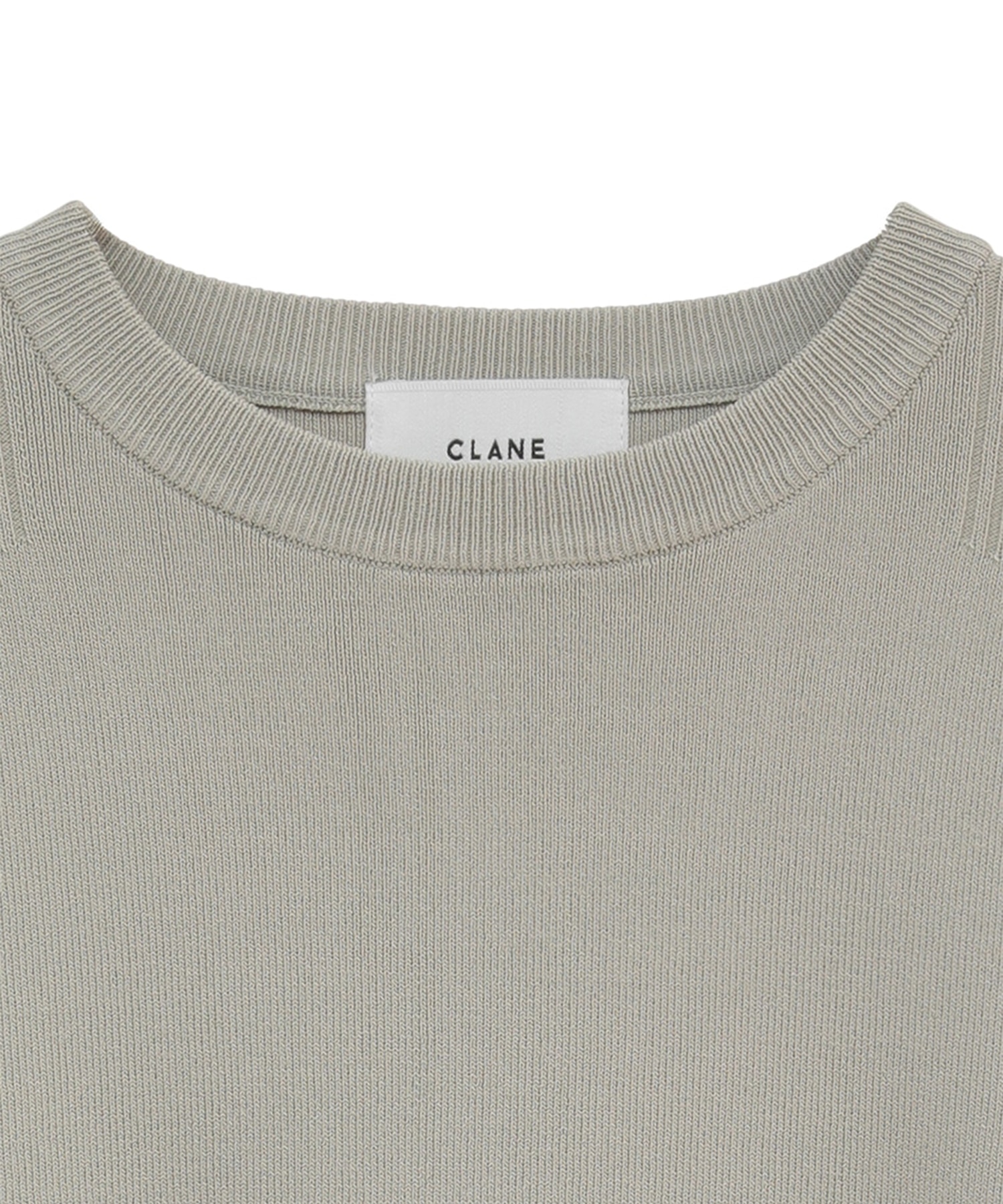 BASIC COMPACT KNIT TOPS CLANE