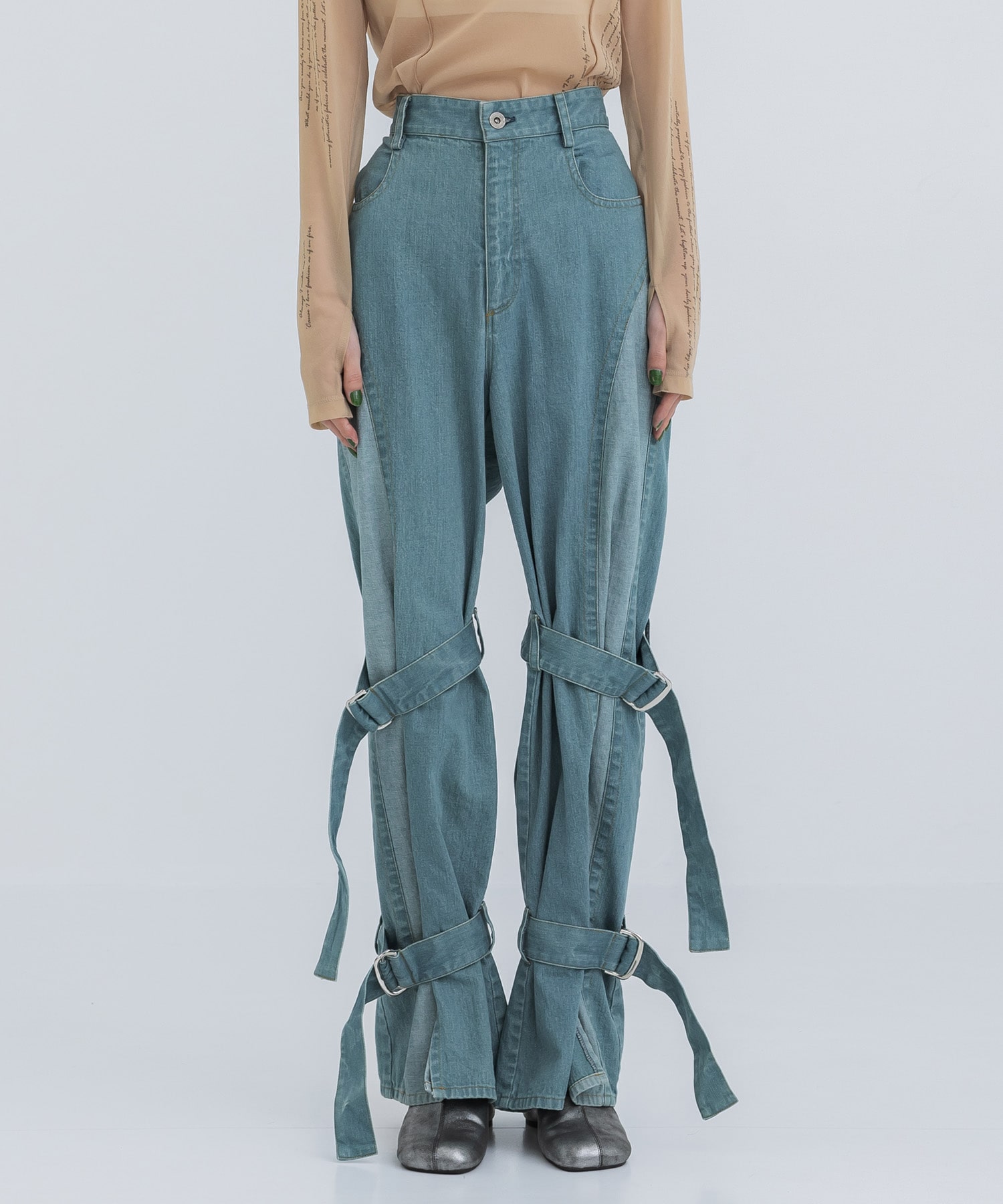 Bondage Denim Pants STUDIOUS