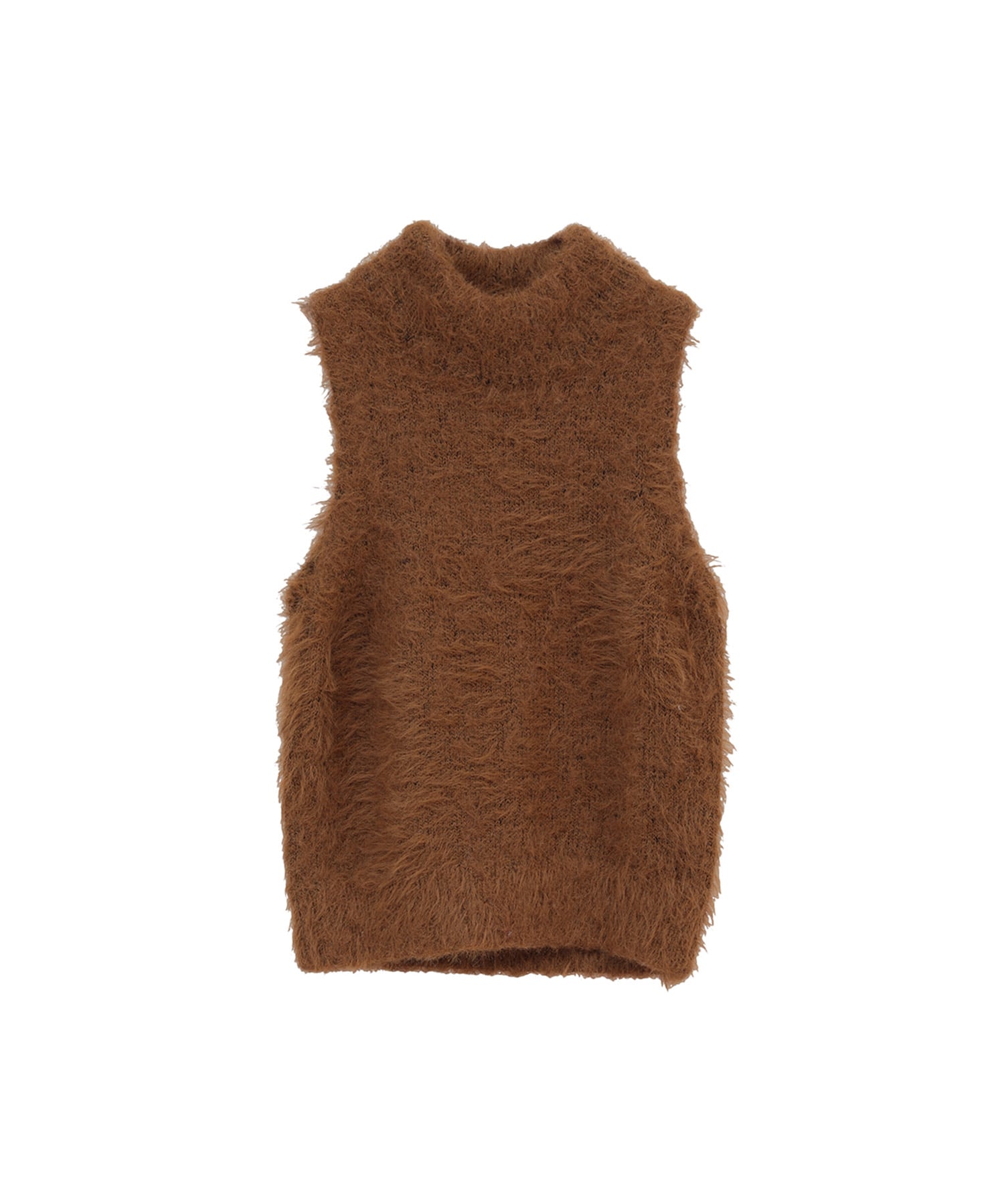SHAGGY AMERICAN SLEEVE KNIT TOPS CLANE