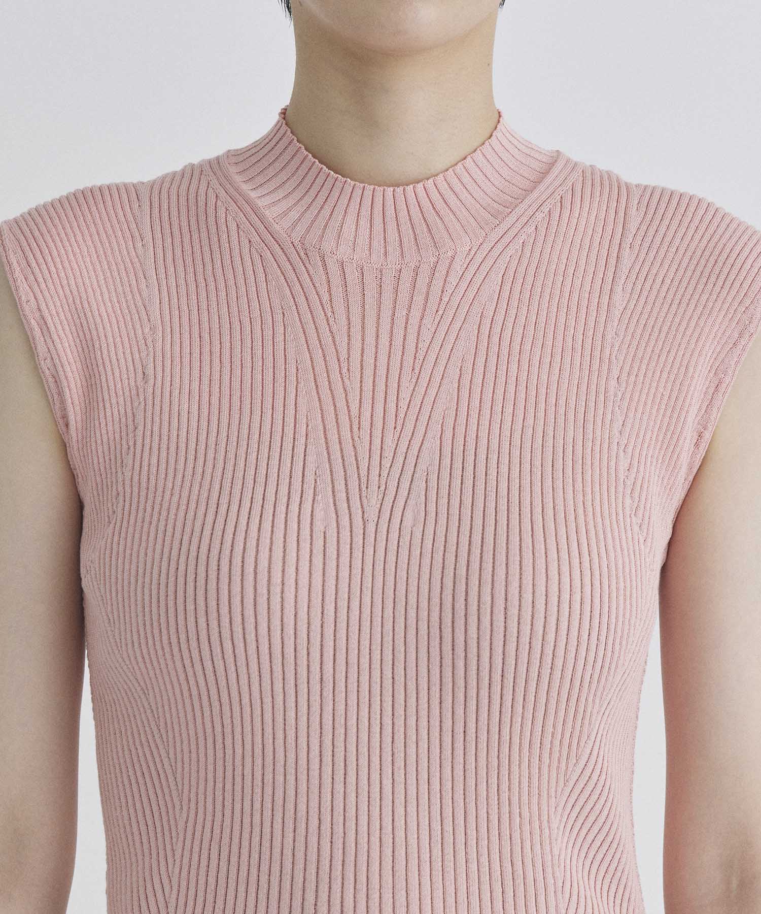 Sleeveless Rib Knit Top STUDIOUS
