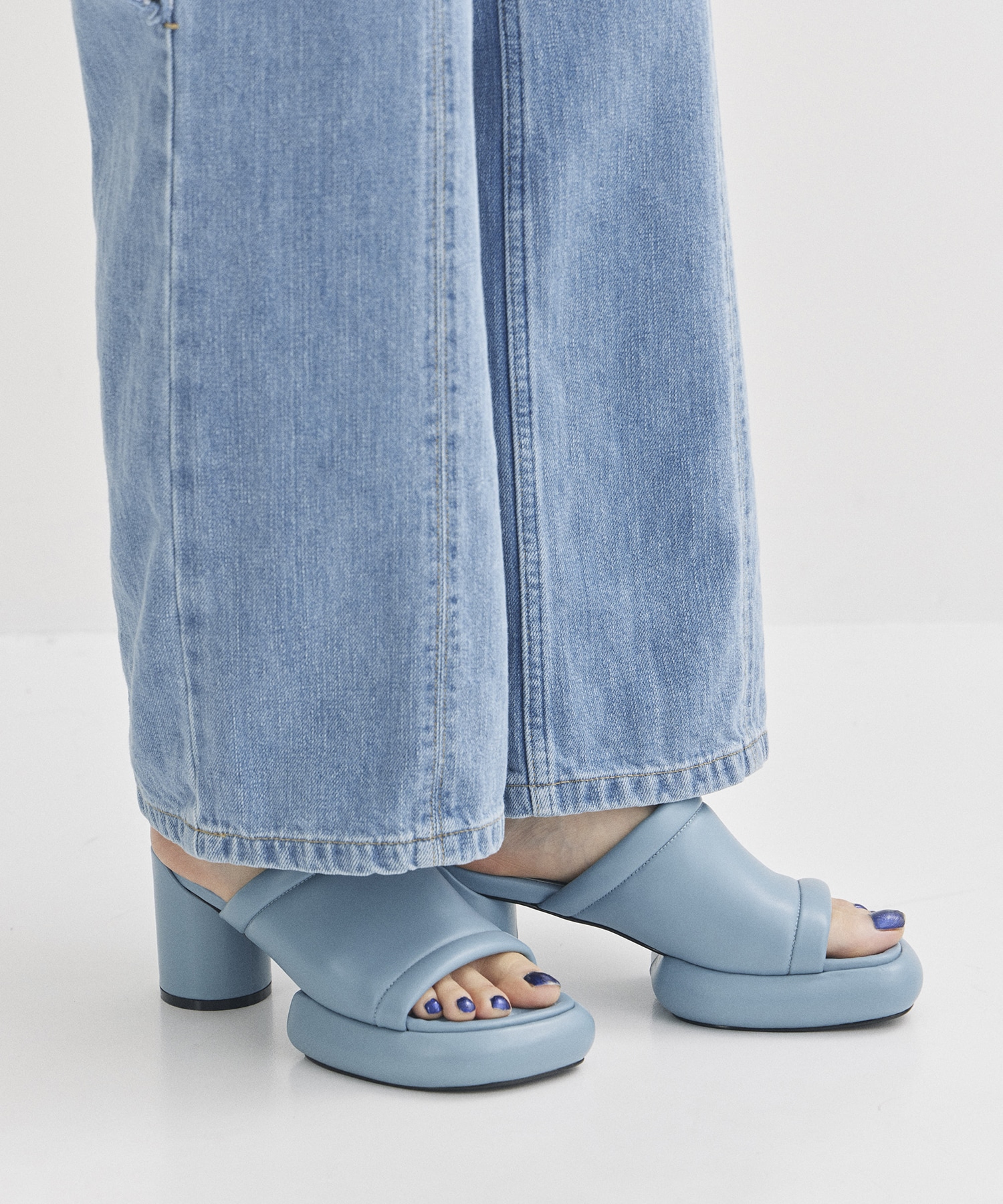 CIELO LEATHER SANDALS ALM