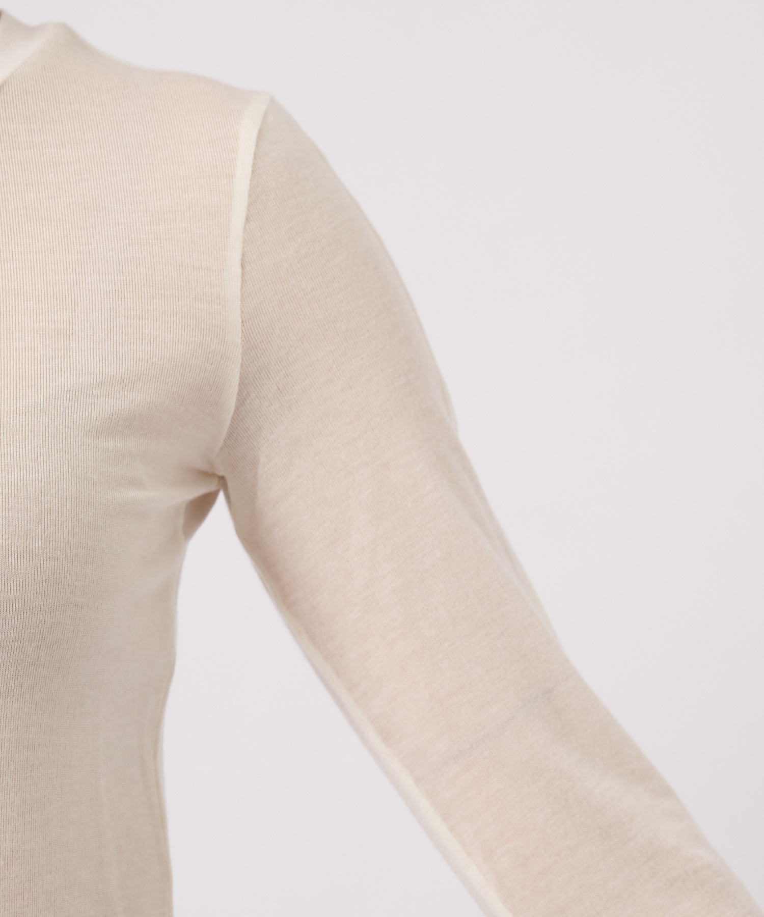 別注TENCEL CASHMERE LONG SLEEVE KNIT CINOH