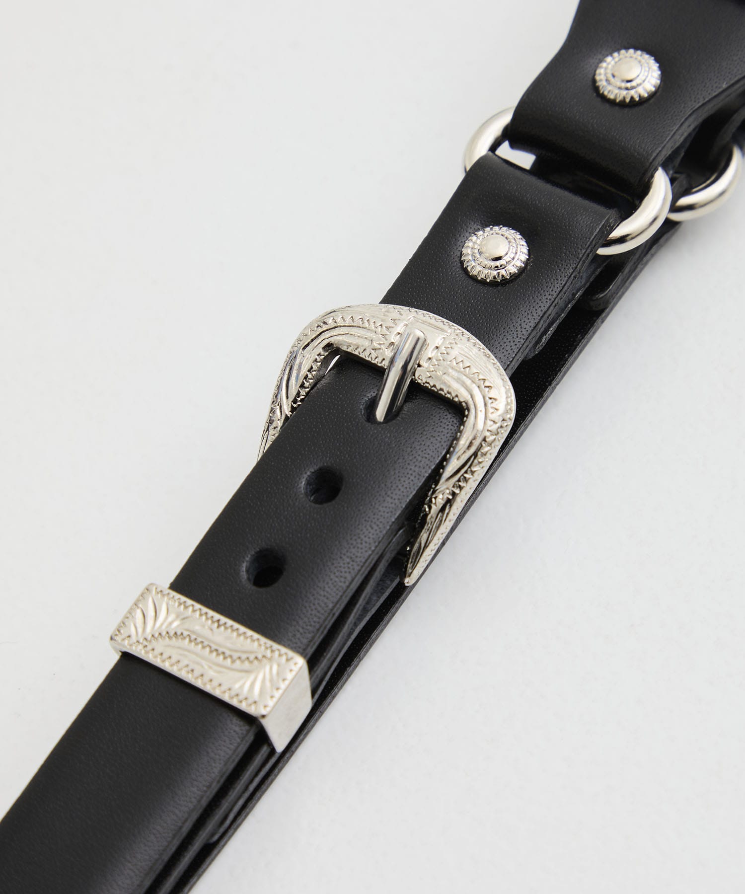 Leather phone handle strap TOGA