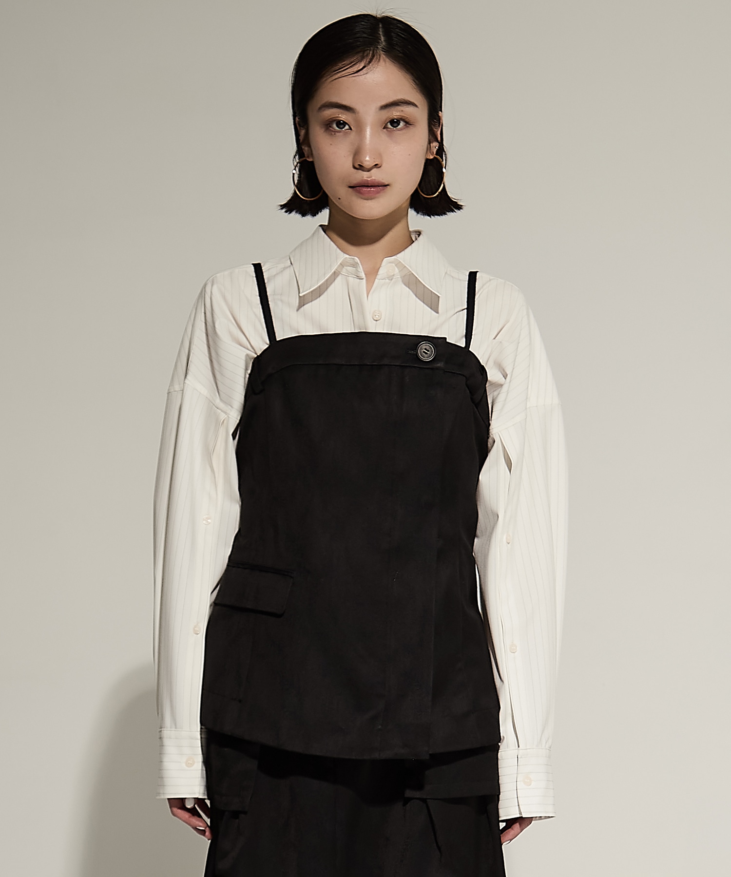 Leaf Jacquard Bustier STUDIOUS