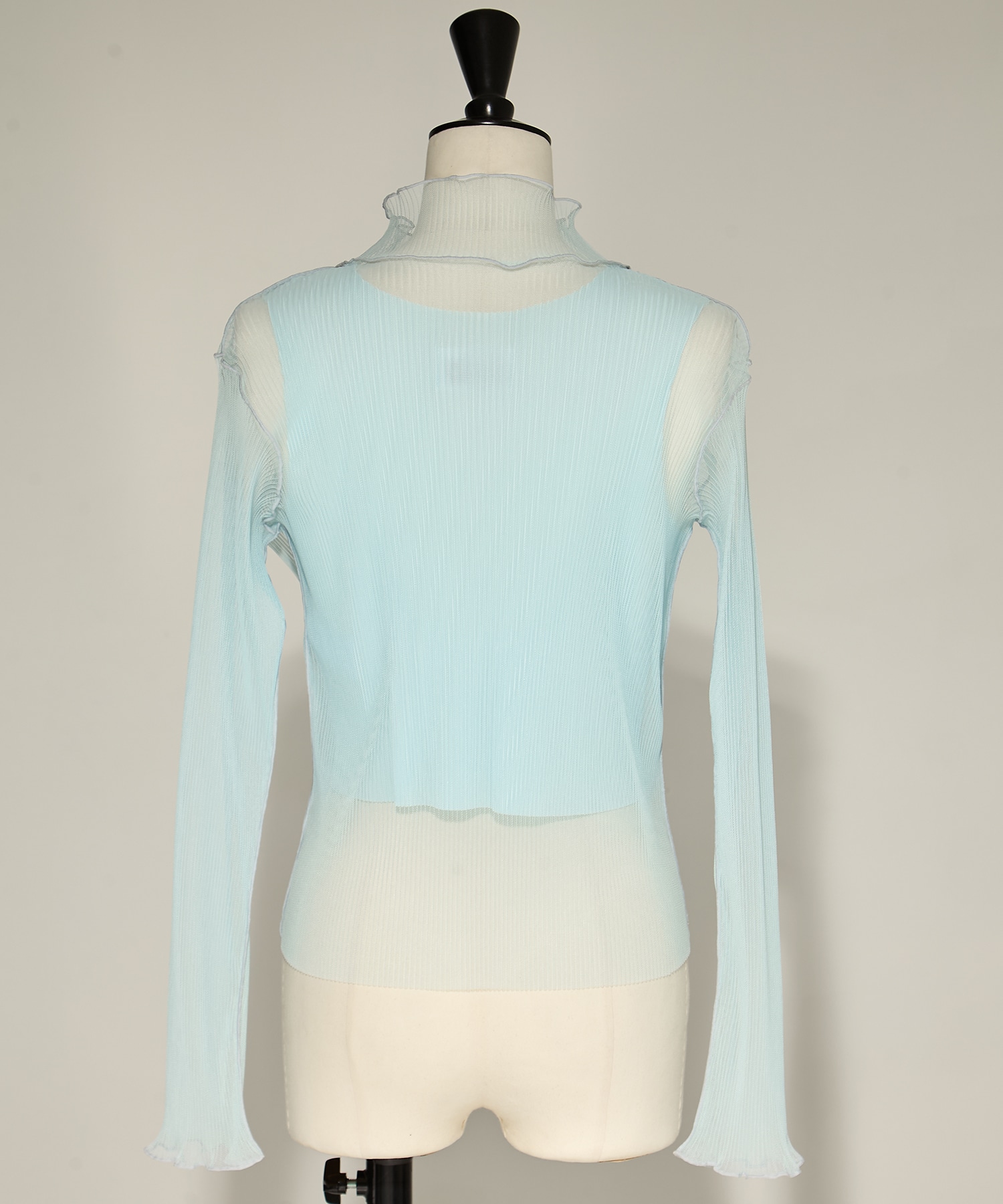SHEER LAYERED LONG SLEEVE TOP kotohayokozawa