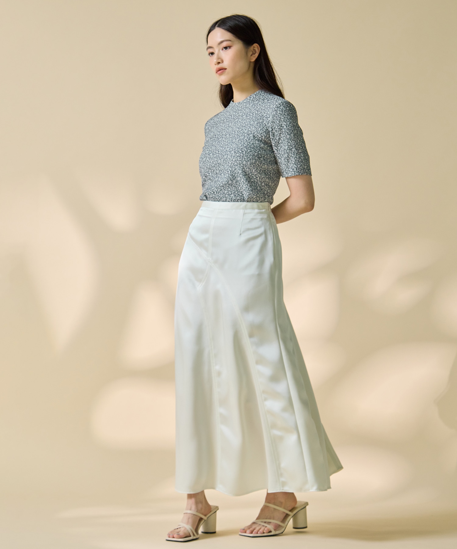 Stretch Satin Skirt STUDIOUS