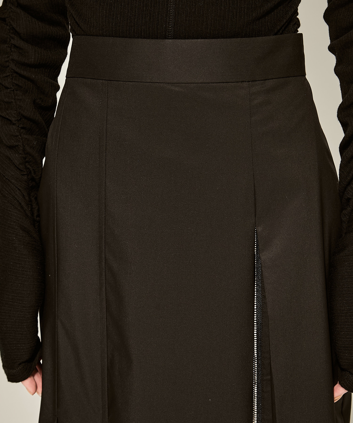 SUPIMA C/PE/PU ZIP SKIRT CINOH