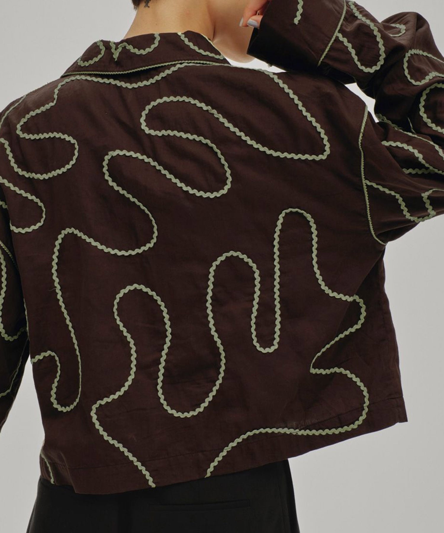 Embroidery Pajamas Shirts TODAYFUL