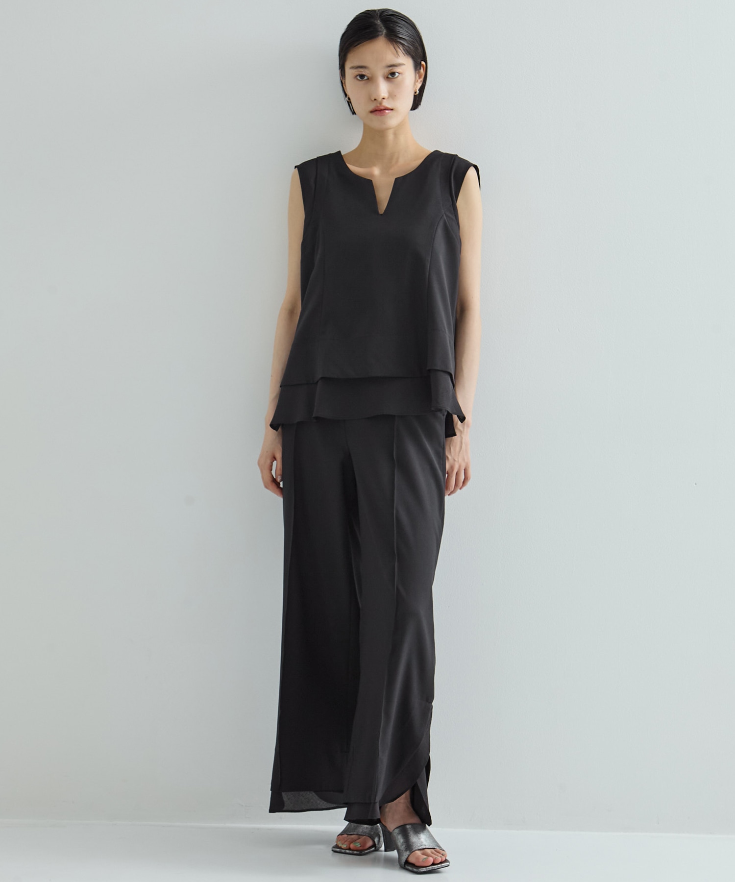 Sheer Layered Blouse STUDIOUS