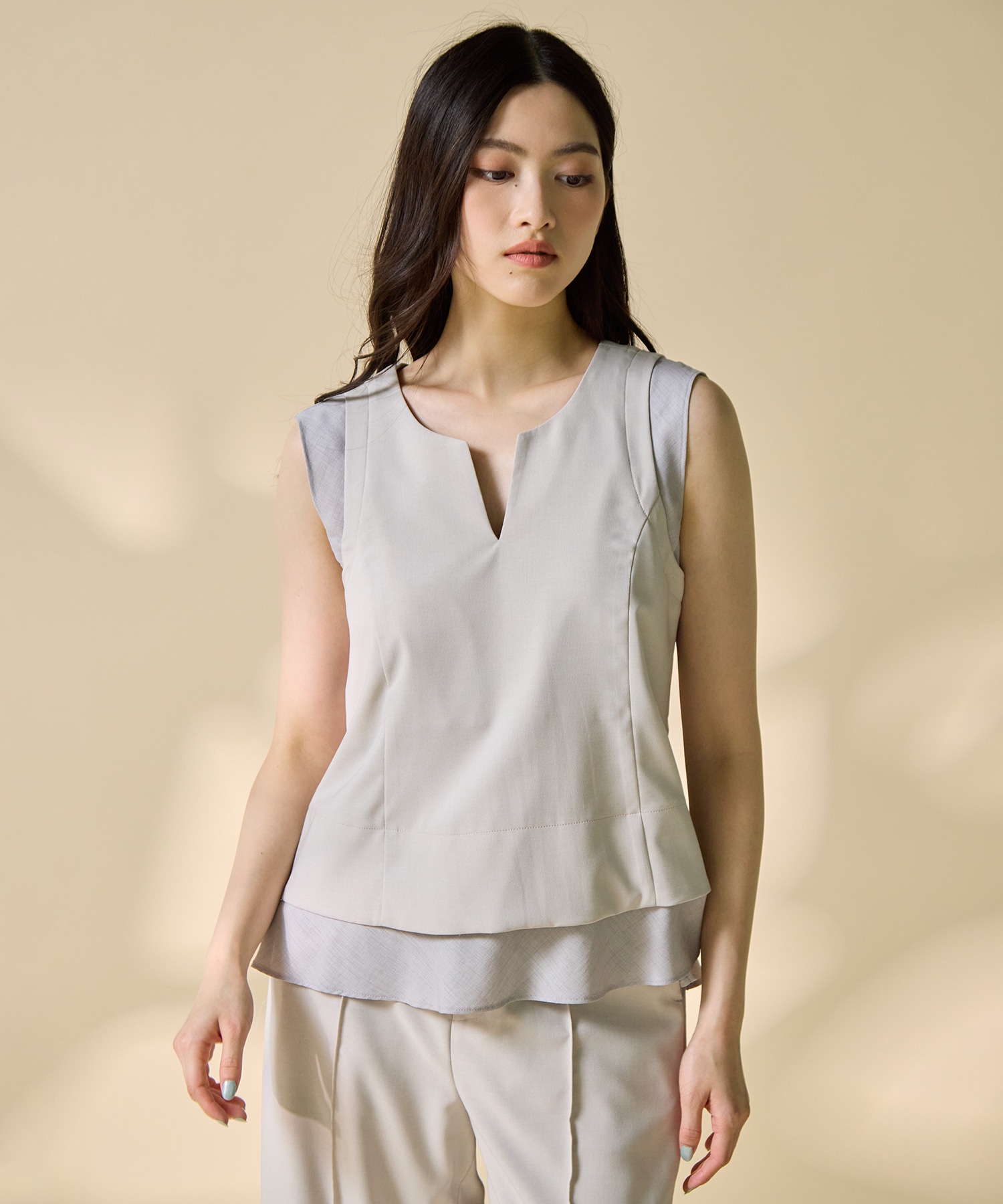 Sheer Layered Blouse STUDIOUS