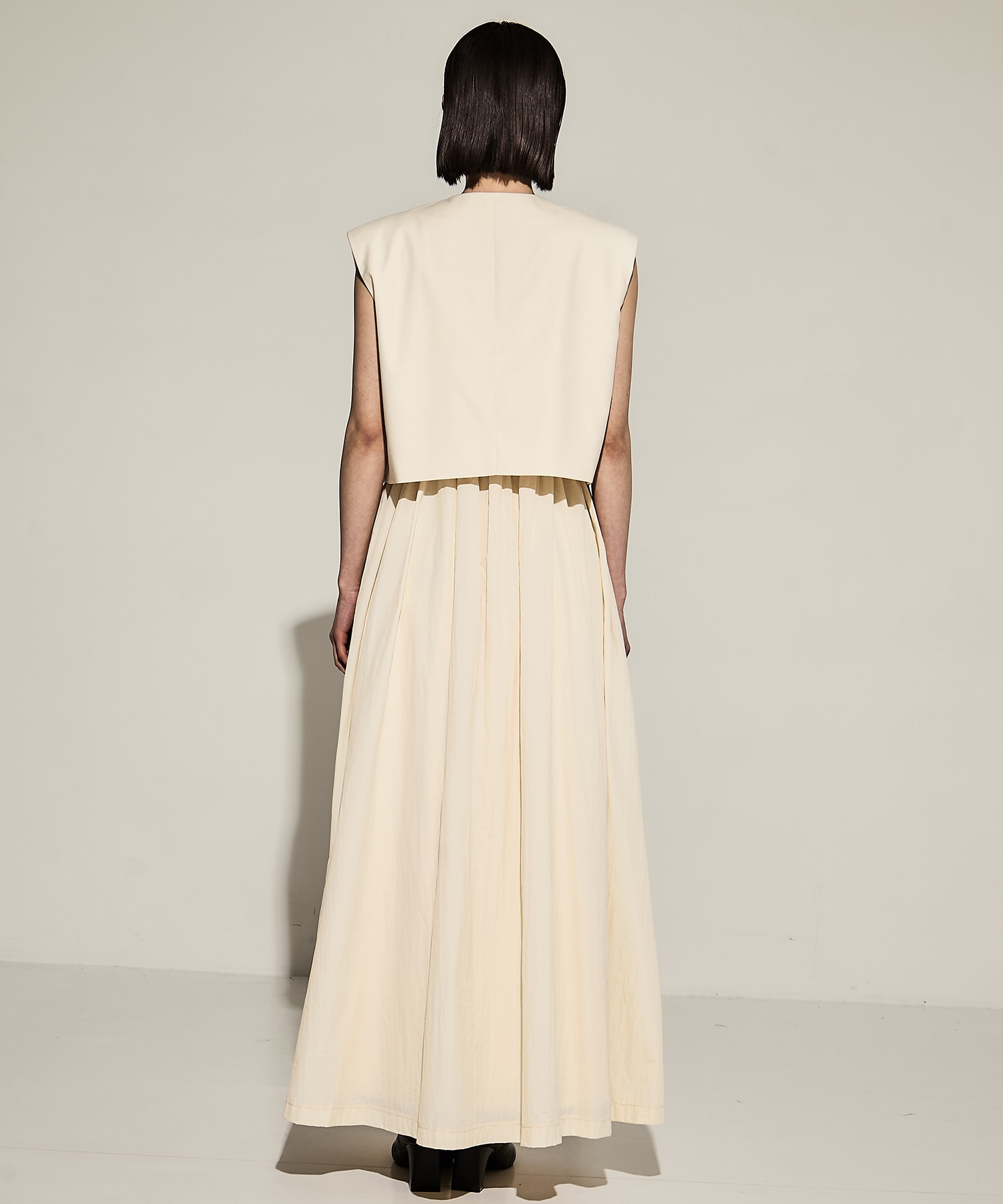 WAVE VEST WITH FLARE DRESS AMERI