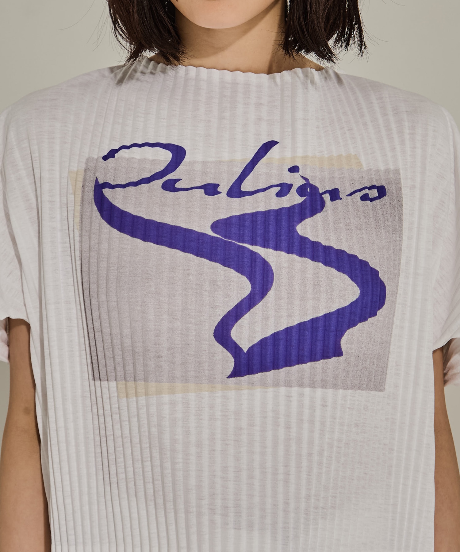 Pleats T-shirt YOHEI OHNO