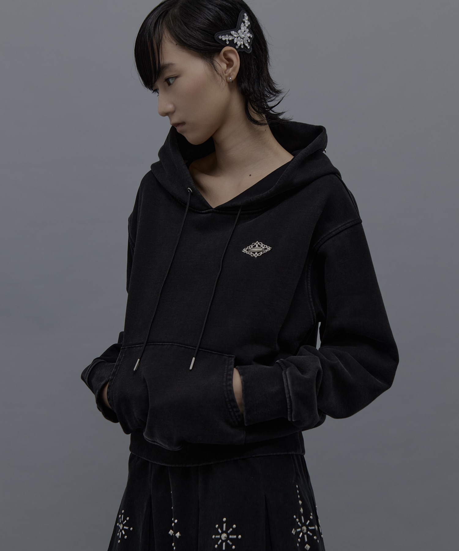 bijou tiara hoodie tanakadaisuke